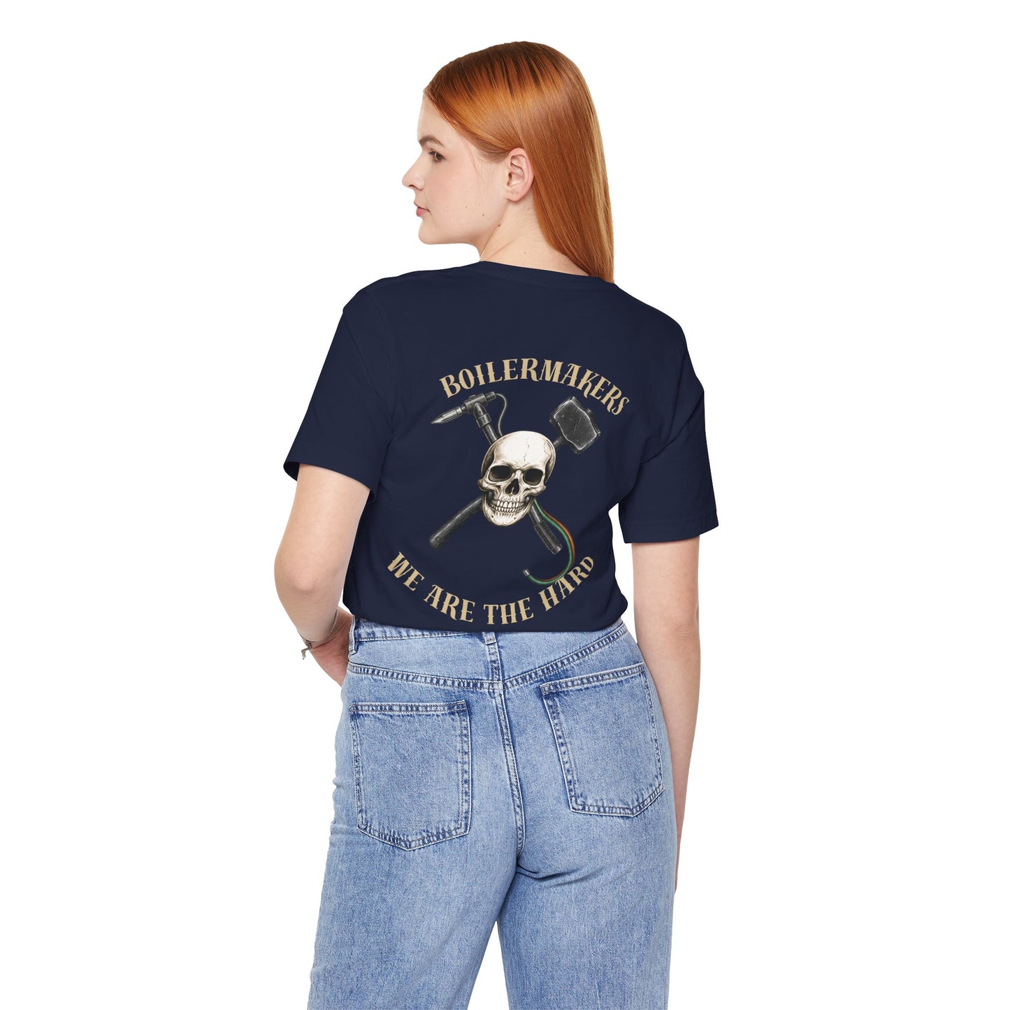 Boilermaker Skull Tee — built for the hands that make the world work. Soft, durable, and unapologetically bold. Pair it with the matching sweatpants for the full set.