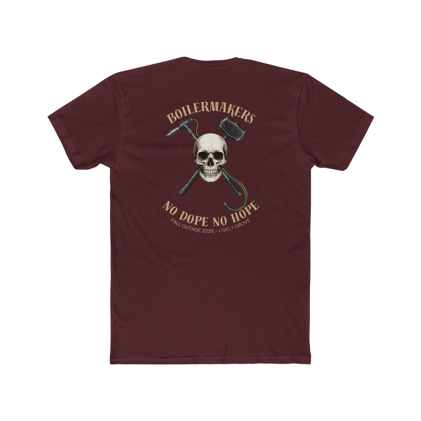 Boilermakers No Dope No Hope Tee – Lively Grove Fall Outage 2025