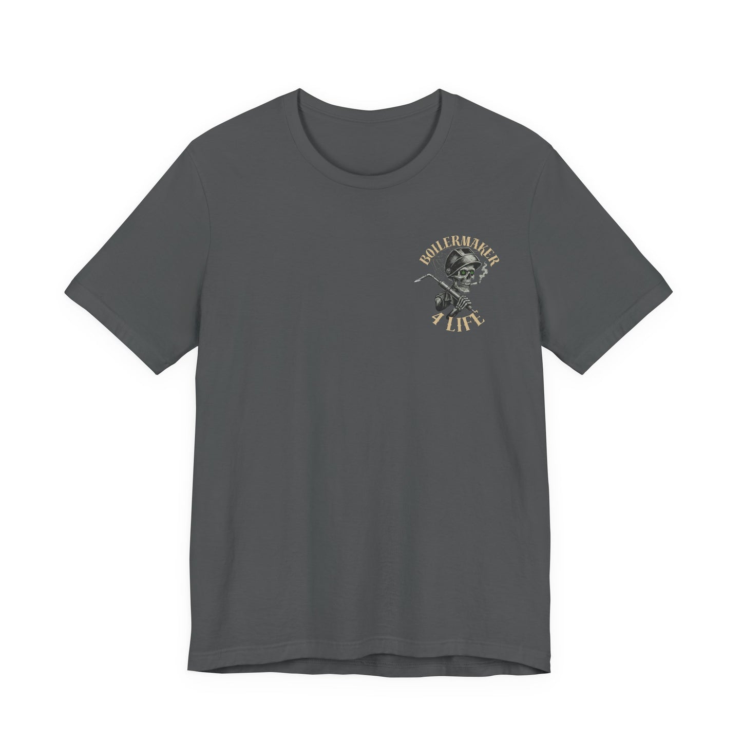 Boilermaker Skull Tee — built for the hands that make the world work. Soft, durable, and unapologetically bold. Pair it with the matching sweatpants for the full set.