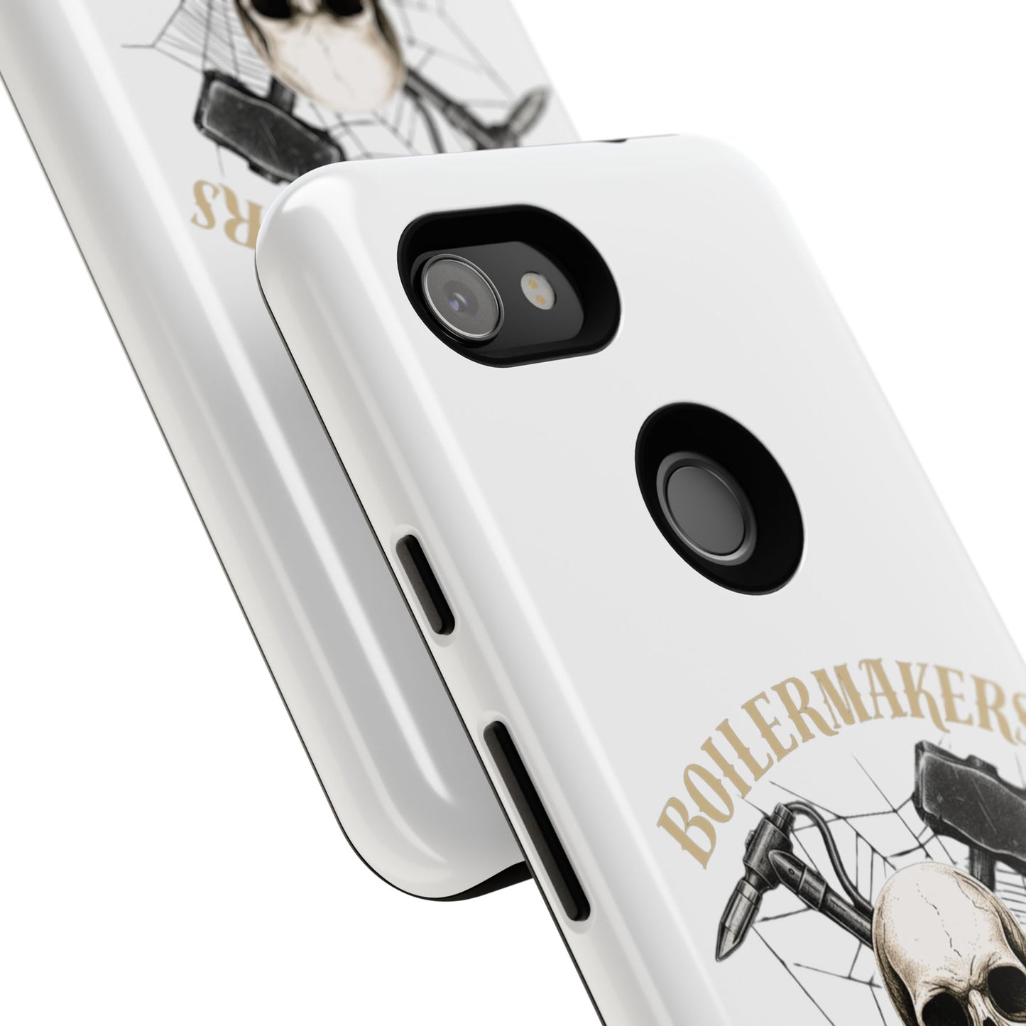 Boilermakers Don’t Care Skull Phone Case – Built Tough for the Hard Hands