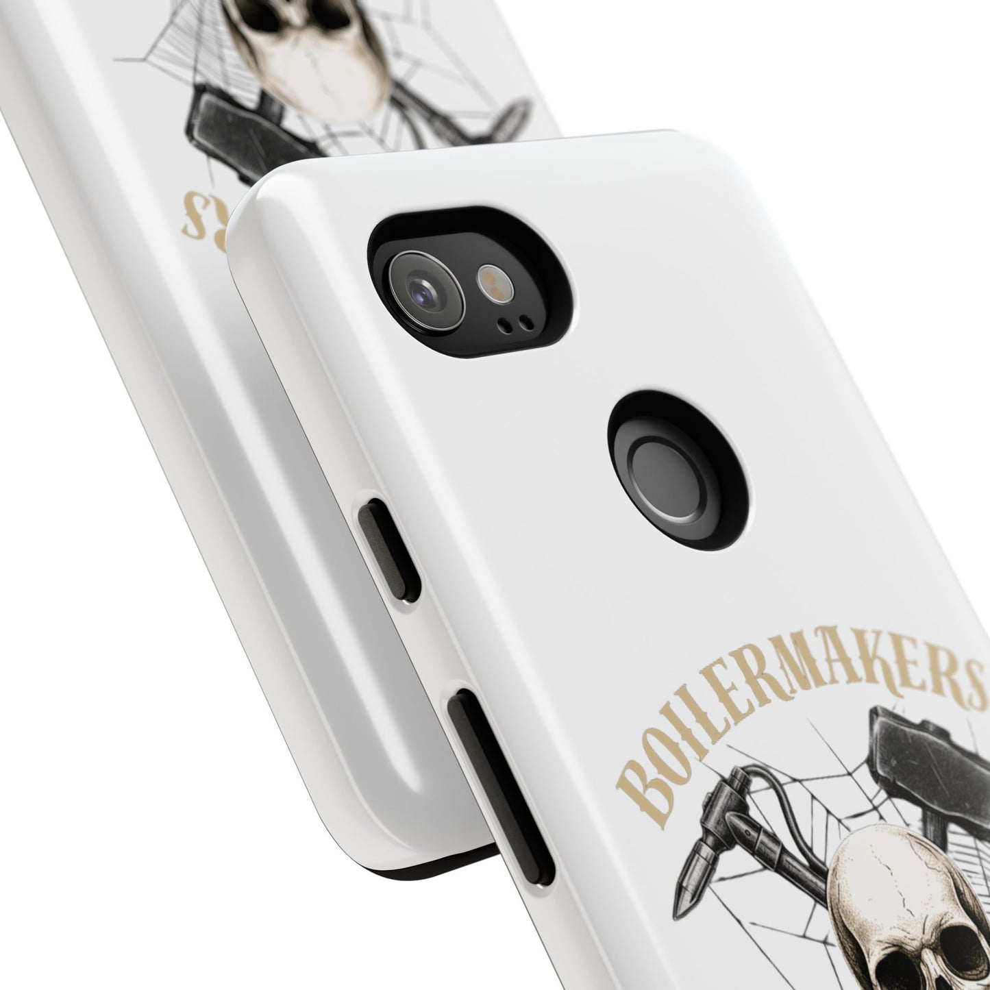 Boilermakers Don’t Care Skull Phone Case – Built Tough for the Hard Hands