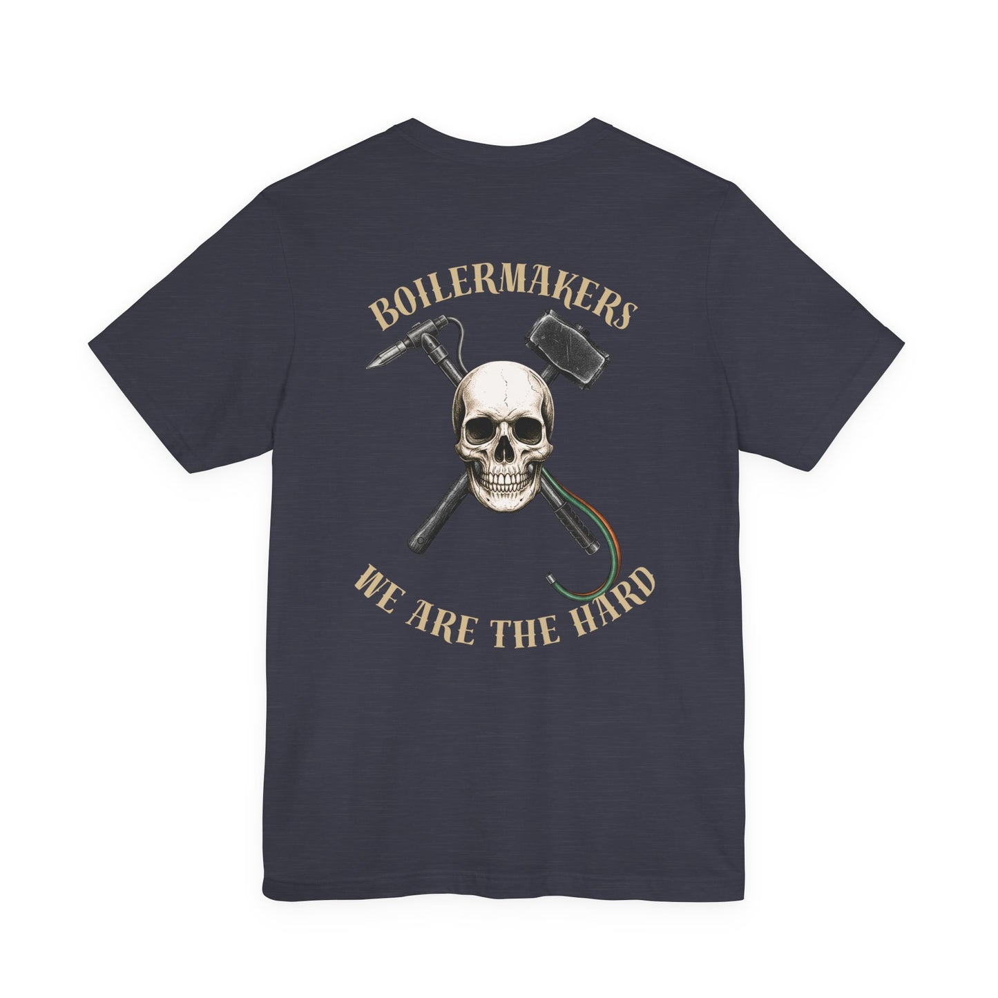 Boilermaker Skull Tee - Unisex Graphic T-Shirt, Work Shirt, Casual Apparel, Skull Design, Gift for Boilermakers