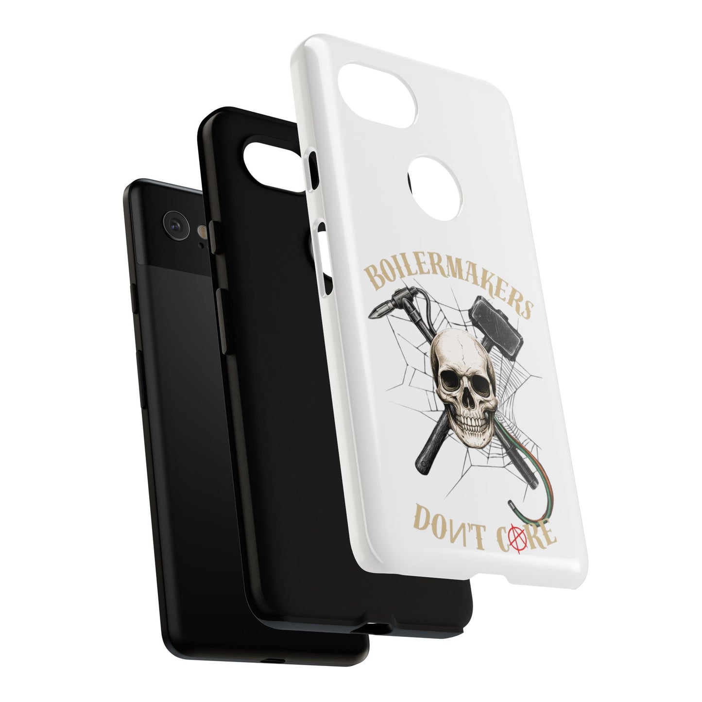 Boilermakers Don’t Care Skull Phone Case – Built Tough for the Hard Hands