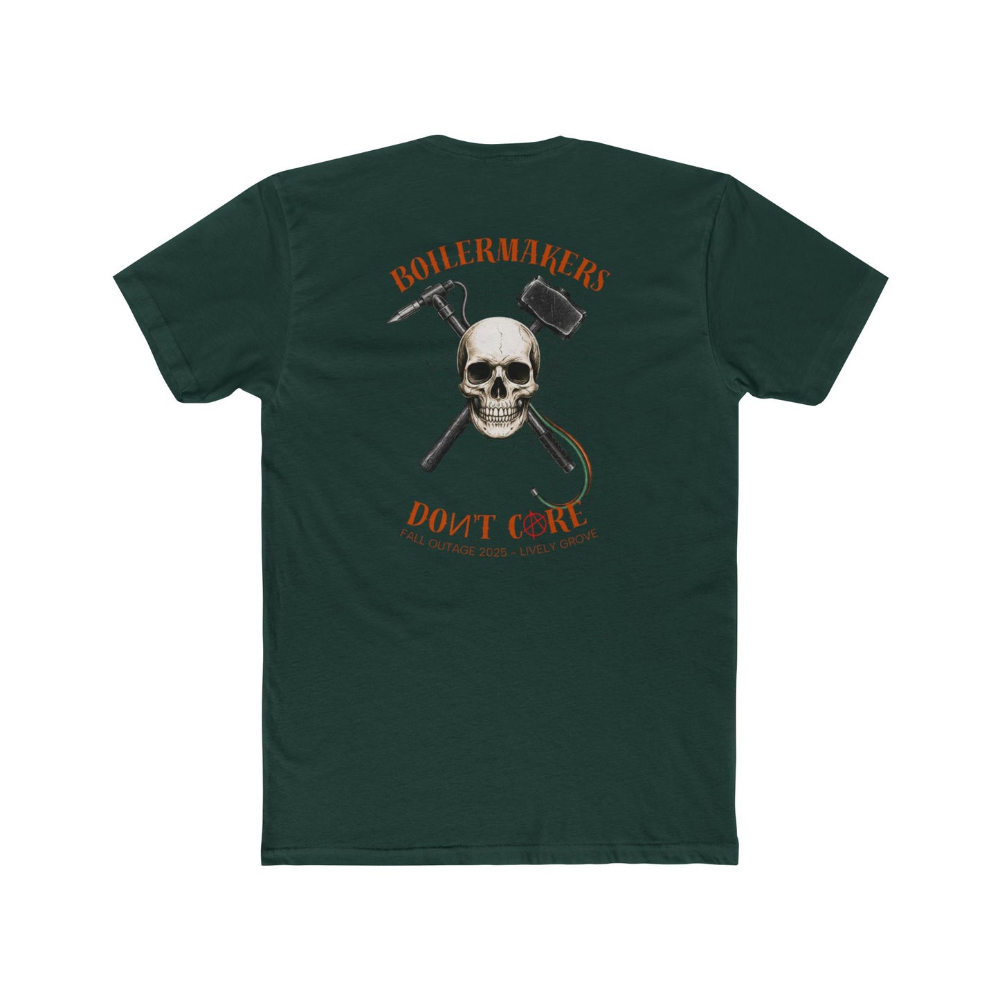 Boilermakers Don’t Care Tee – Lively Grove Fall Outage 2025