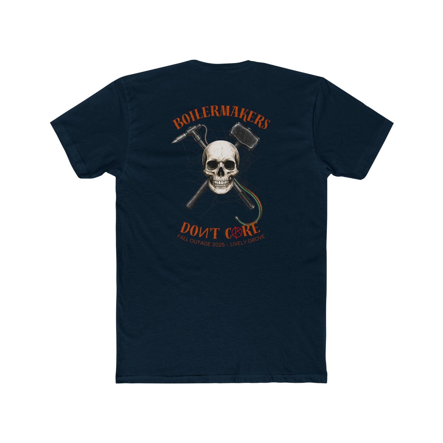 Boilermakers Don’t Care Tee – Lively Grove Fall Outage 2025