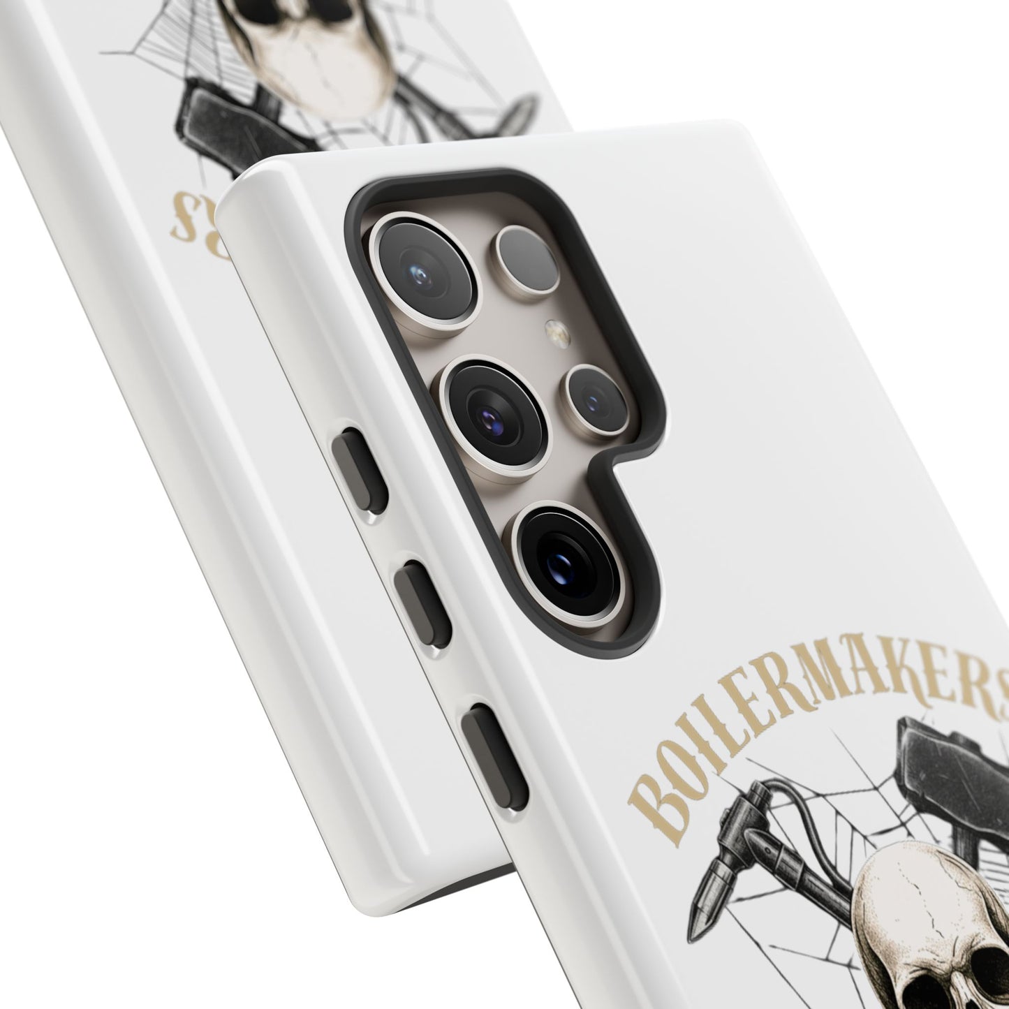 Boilermakers Don’t Care Skull Phone Case – Built Tough for the Hard Hands