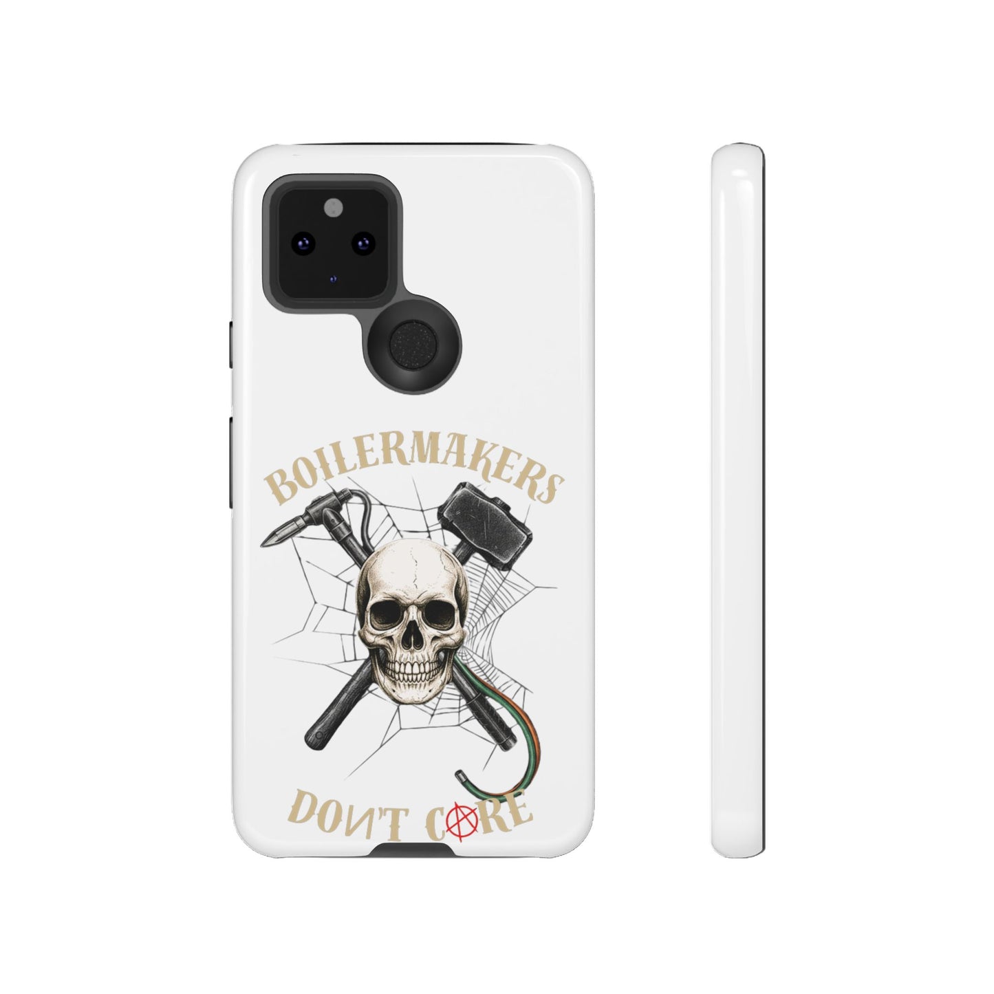 Boilermakers Don’t Care Skull Phone Case – Built Tough for the Hard Hands