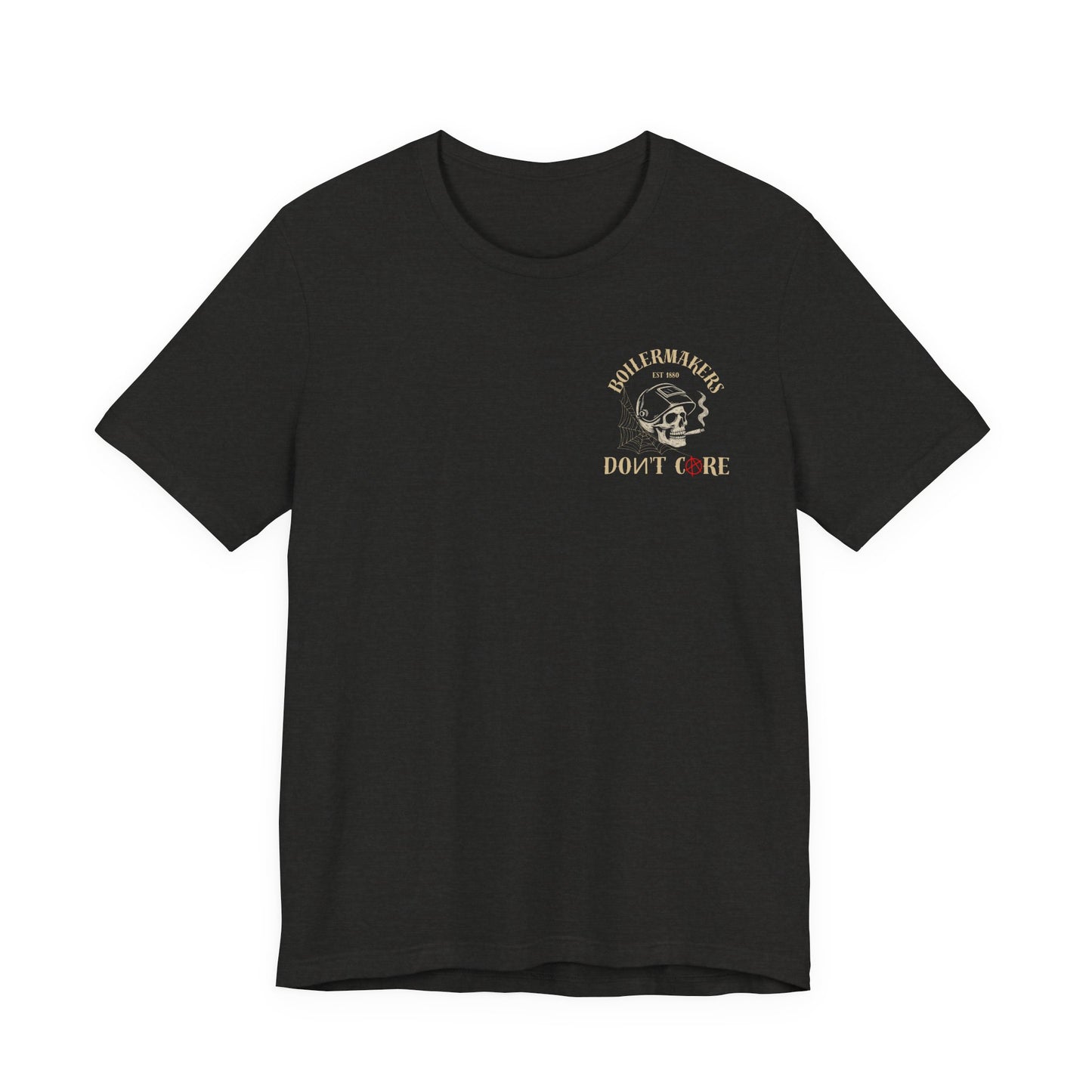 Boilermaker Skull Tee - Unisex Graphic T-Shirt, Work Shirt, Casual Apparel, Skull Design, Gift for Boilermakers