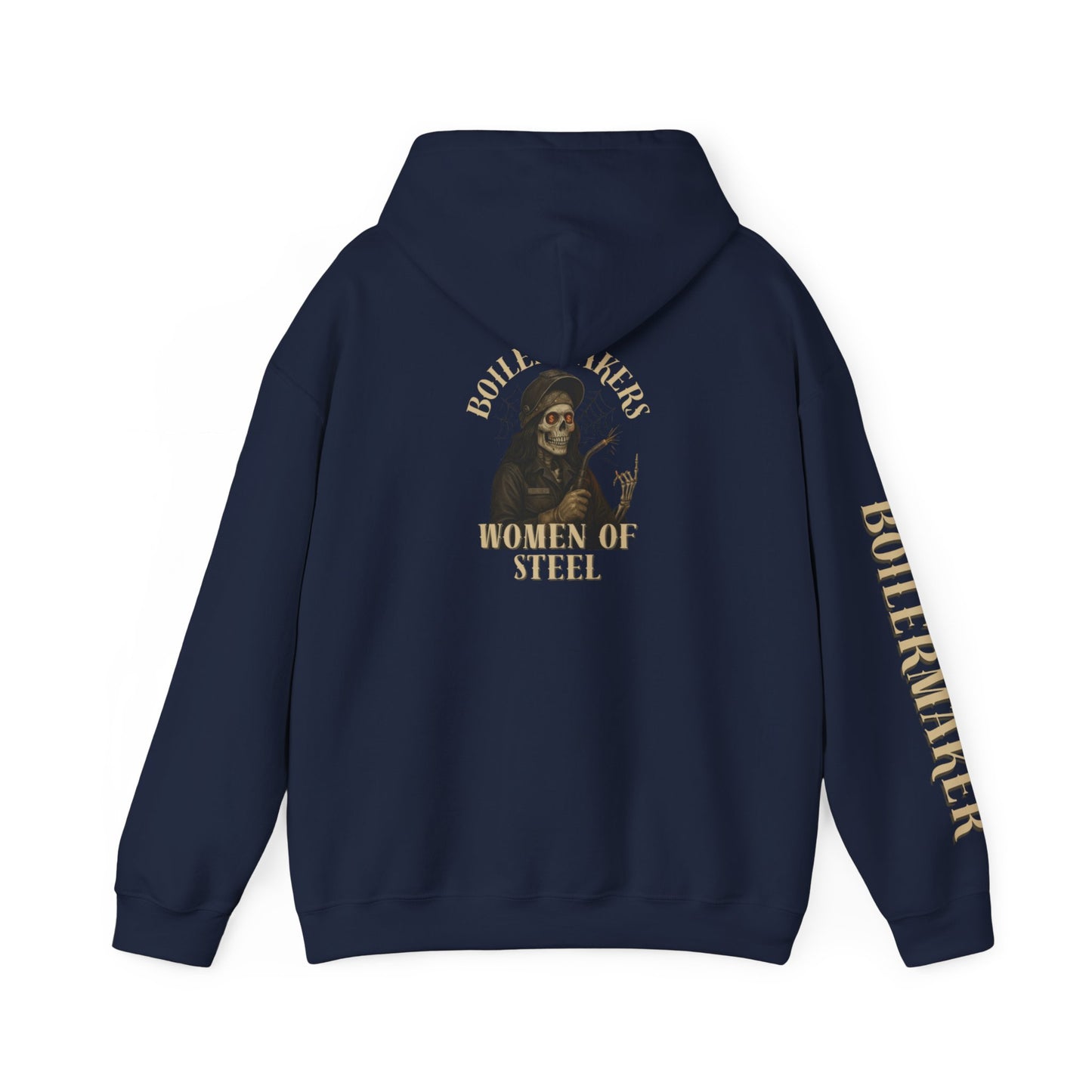 Boilermakers Don’t Care – Women of Steel Hoodie