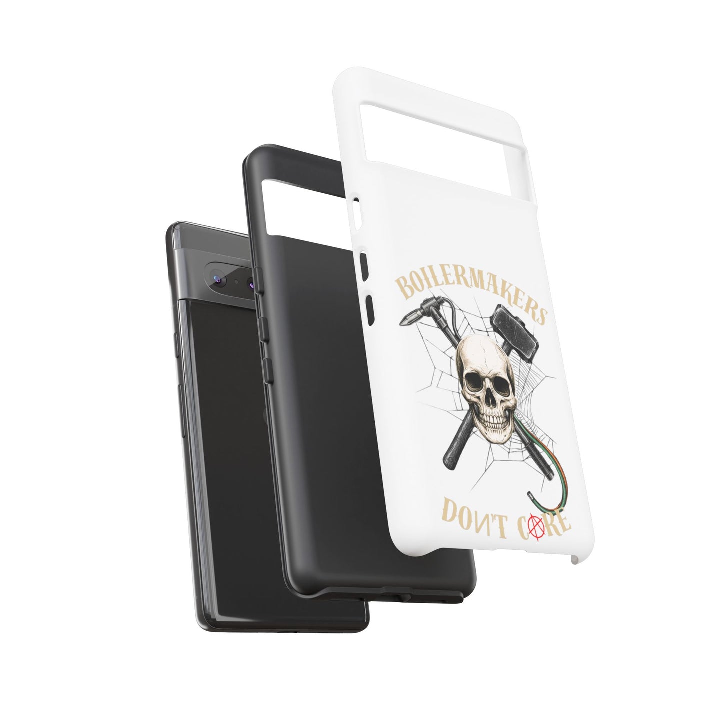 Boilermakers Don’t Care Skull Phone Case – Built Tough for the Hard Hands