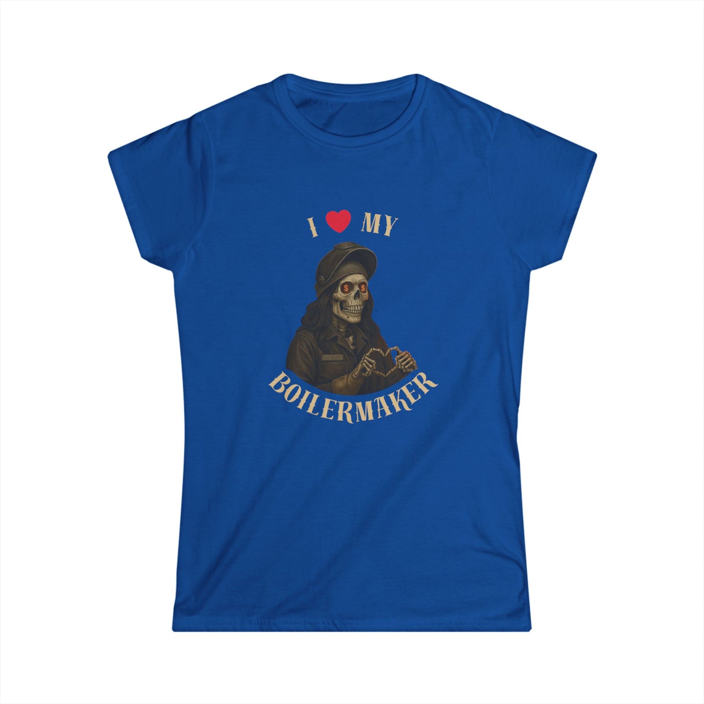 I Love My Boilermaker  Women's Softstyle, Casual Wear, Unique T-Shirt