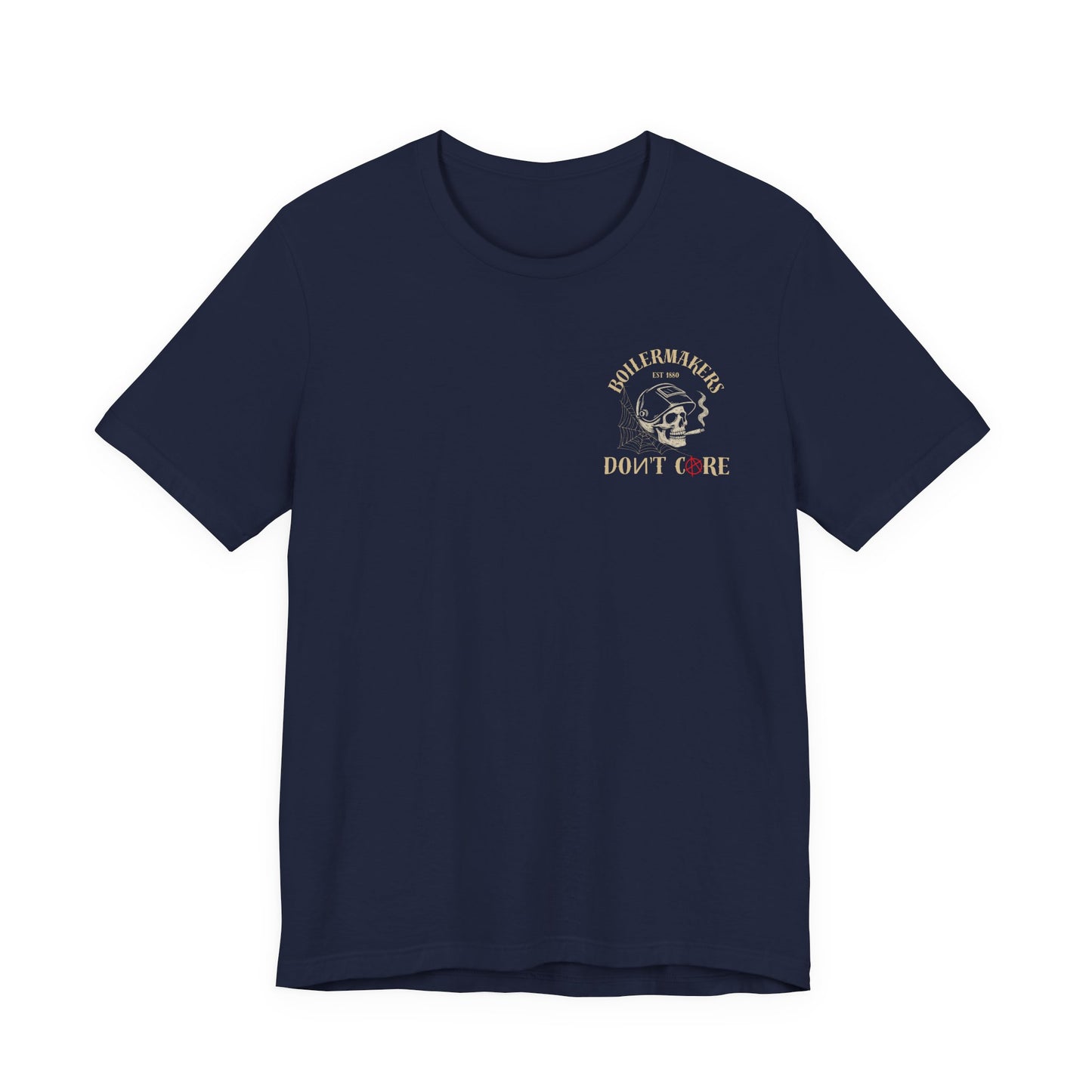 Boilermaker Skull Tee - Unisex Graphic T-Shirt, Work Shirt, Casual Apparel, Skull Design, Gift for Boilermakers