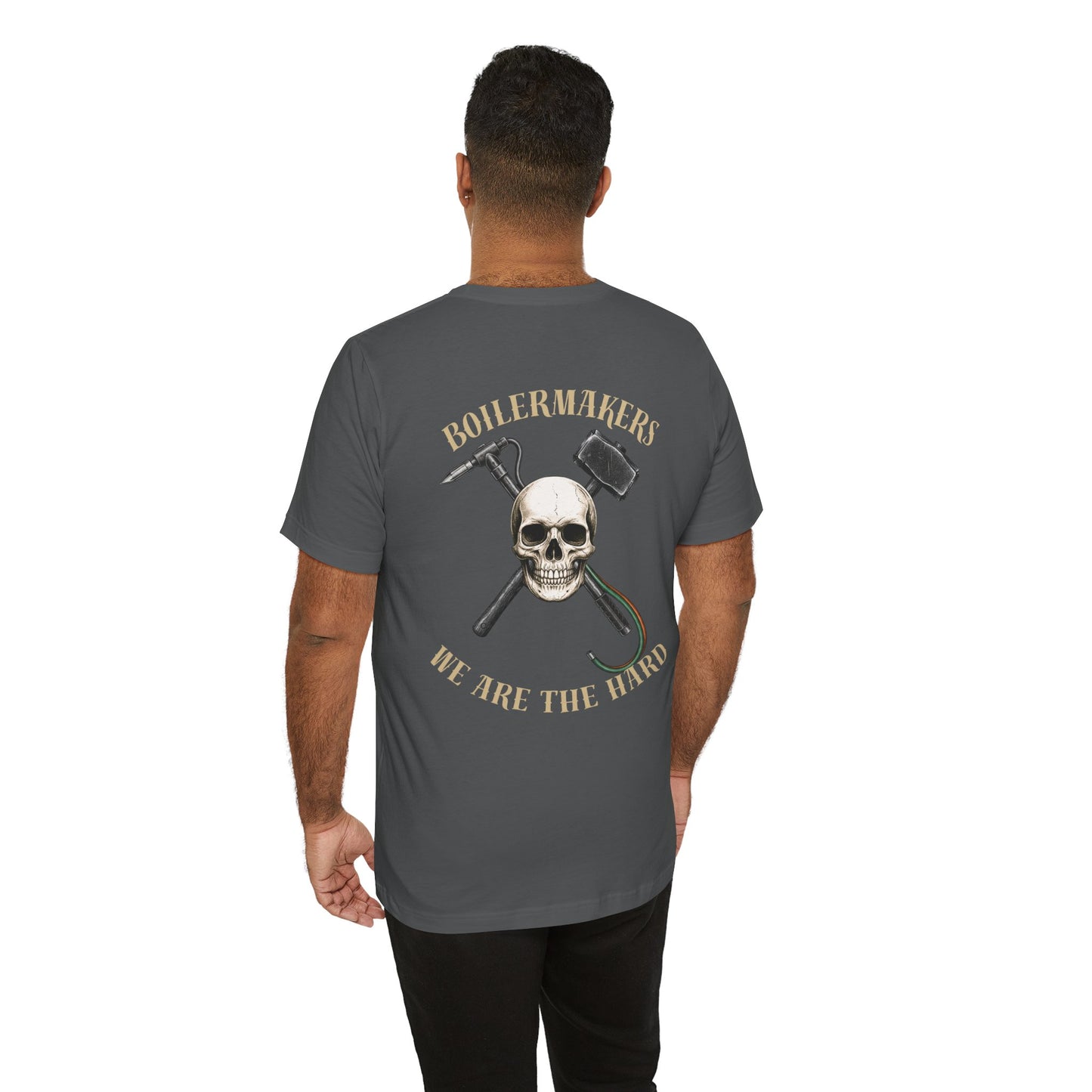 Boilermaker Skull Tee - Unisex Graphic T-Shirt, Work Shirt, Casual Apparel, Skull Design, Gift for Boilermakers