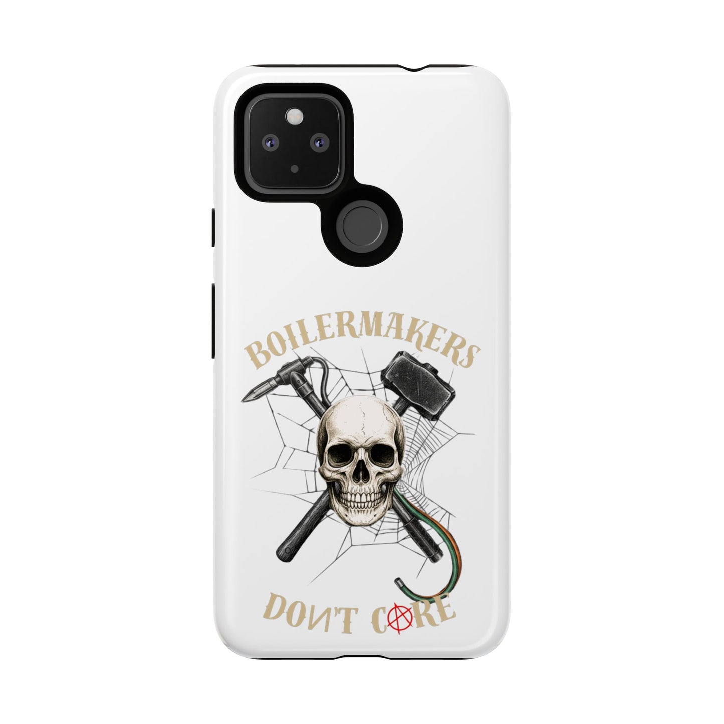 Boilermakers Don’t Care Skull Phone Case – Built Tough for the Hard Hands
