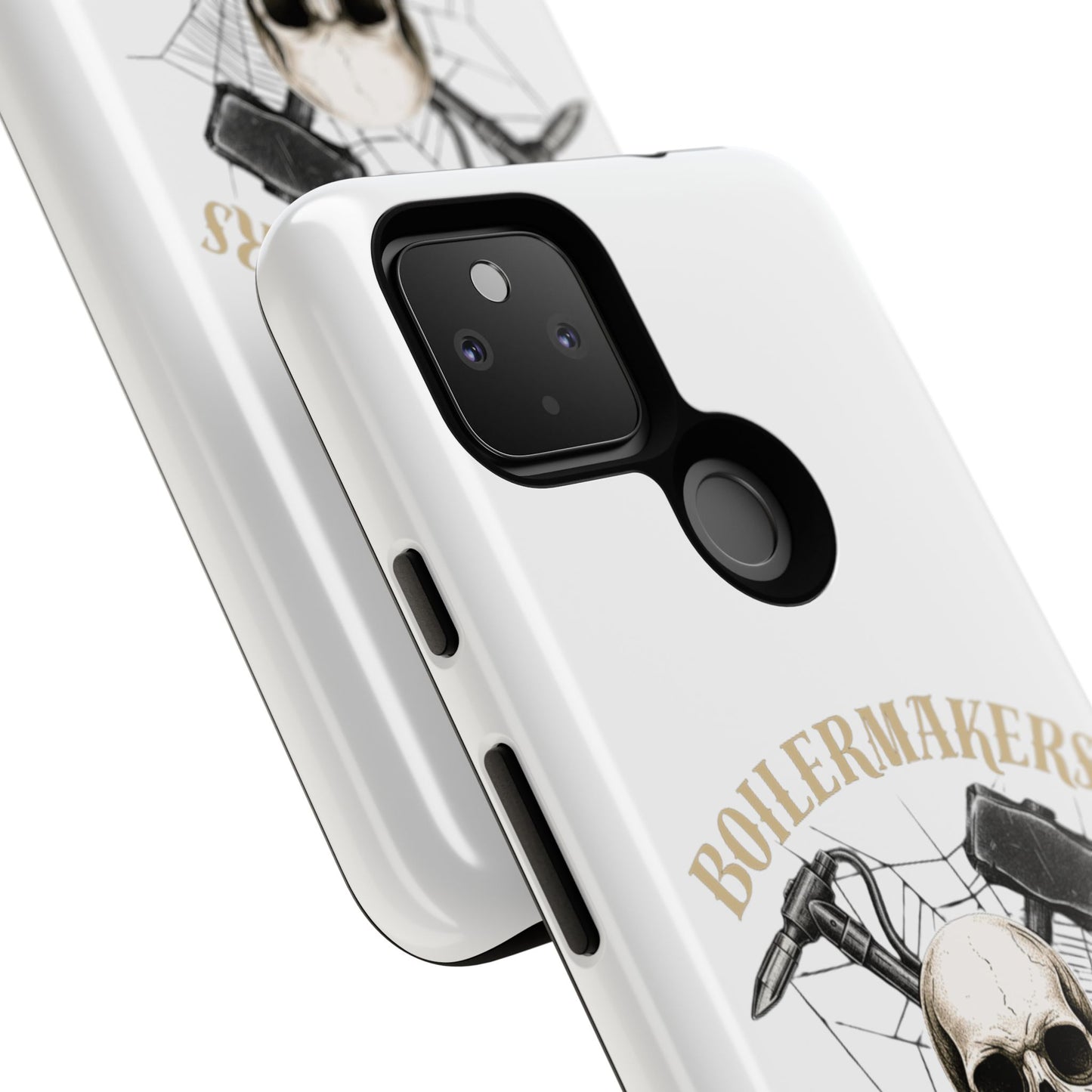 Boilermakers Don’t Care Skull Phone Case – Built Tough for the Hard Hands
