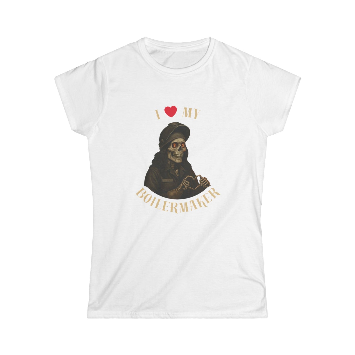 I Love My Boilermaker  Women's Softstyle, Casual Wear, Unique T-Shirt