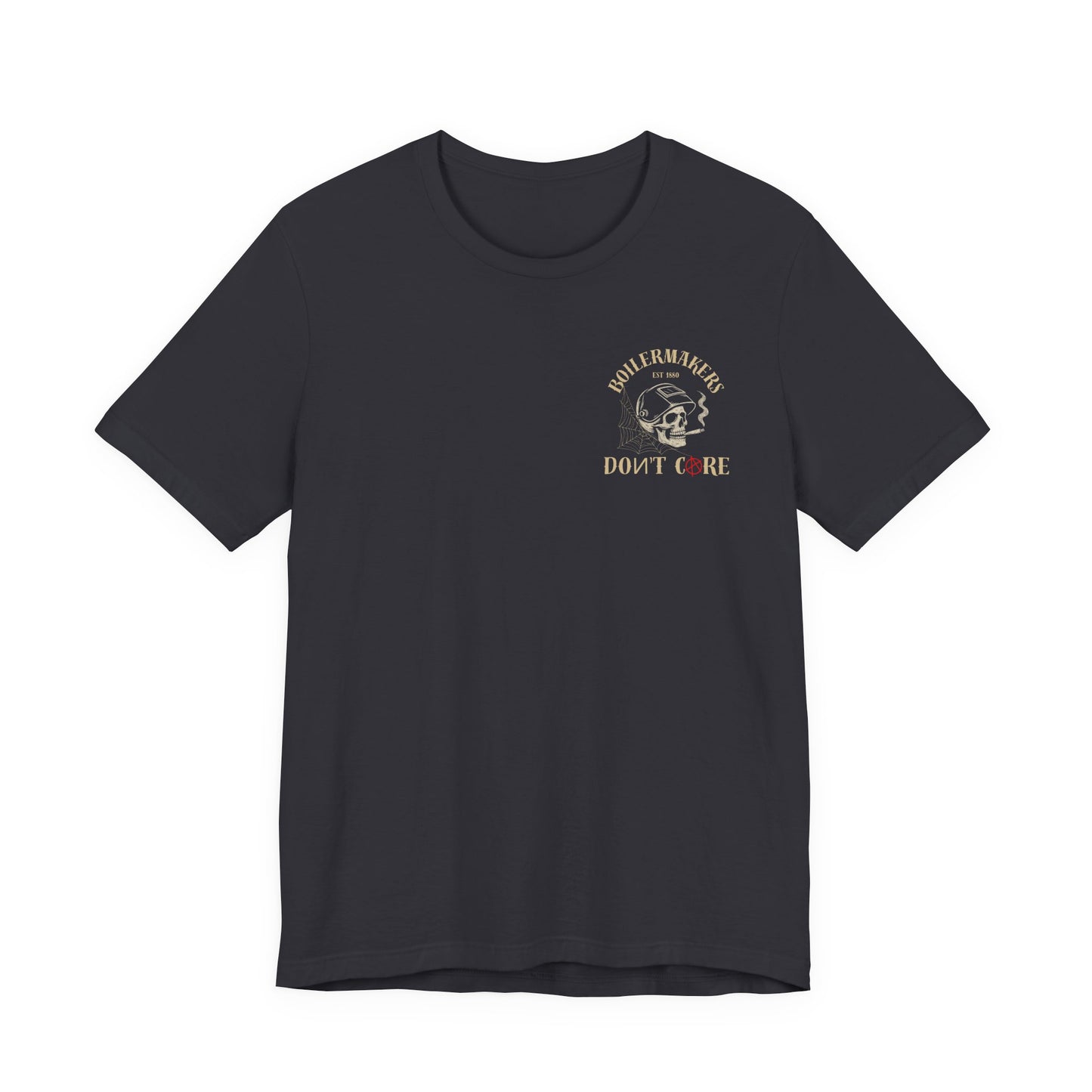 Boilermaker Skull Tee - Unisex Graphic T-Shirt, Work Shirt, Casual Apparel, Skull Design, Gift for Boilermakers