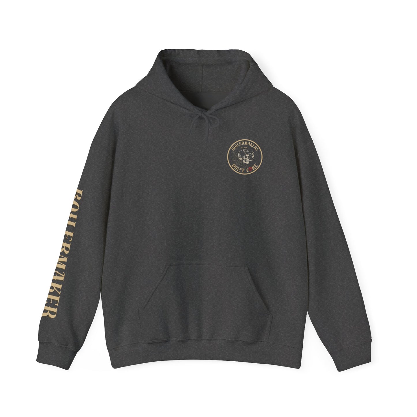 Boilermakers Don’t Care Hoodie – Lively Grove Fall Outage 2025 Edition