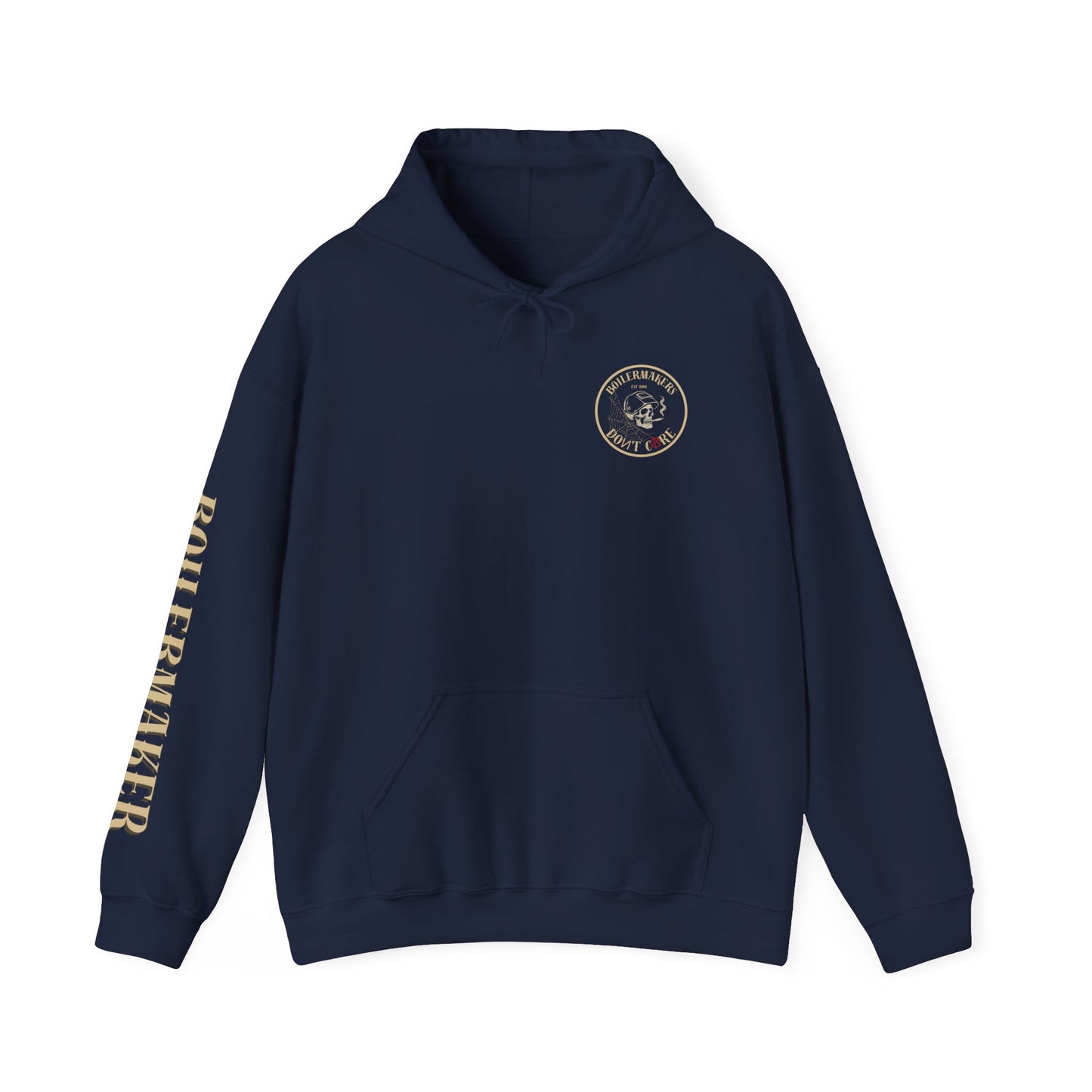 Boilermakers Don’t Care Hoodie – Lively Grove Fall Outage 2025 Edition