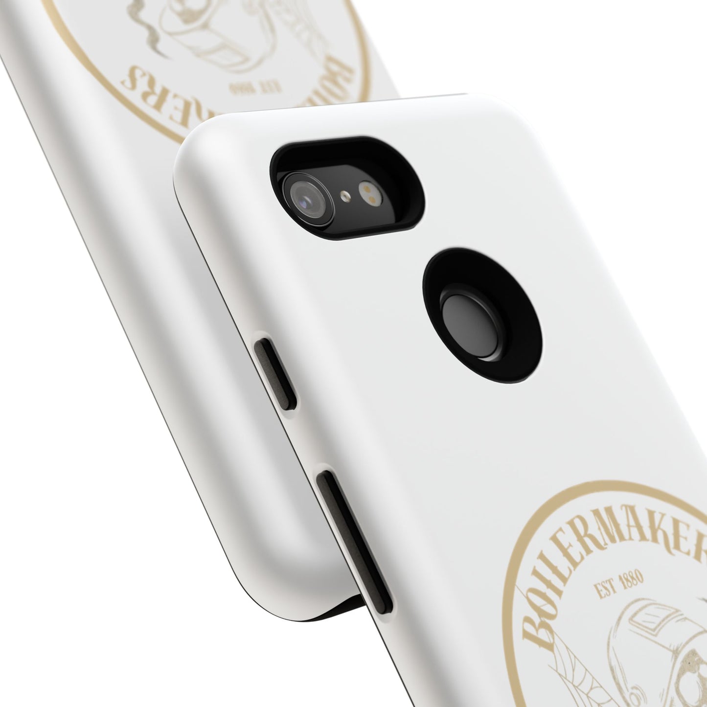 Tough Cases - Boilermakers Don't Care Phone Case, Tough Phone Cover, Skull Design Case, Unique Gift for Fans, Durable Smartphone Accessories