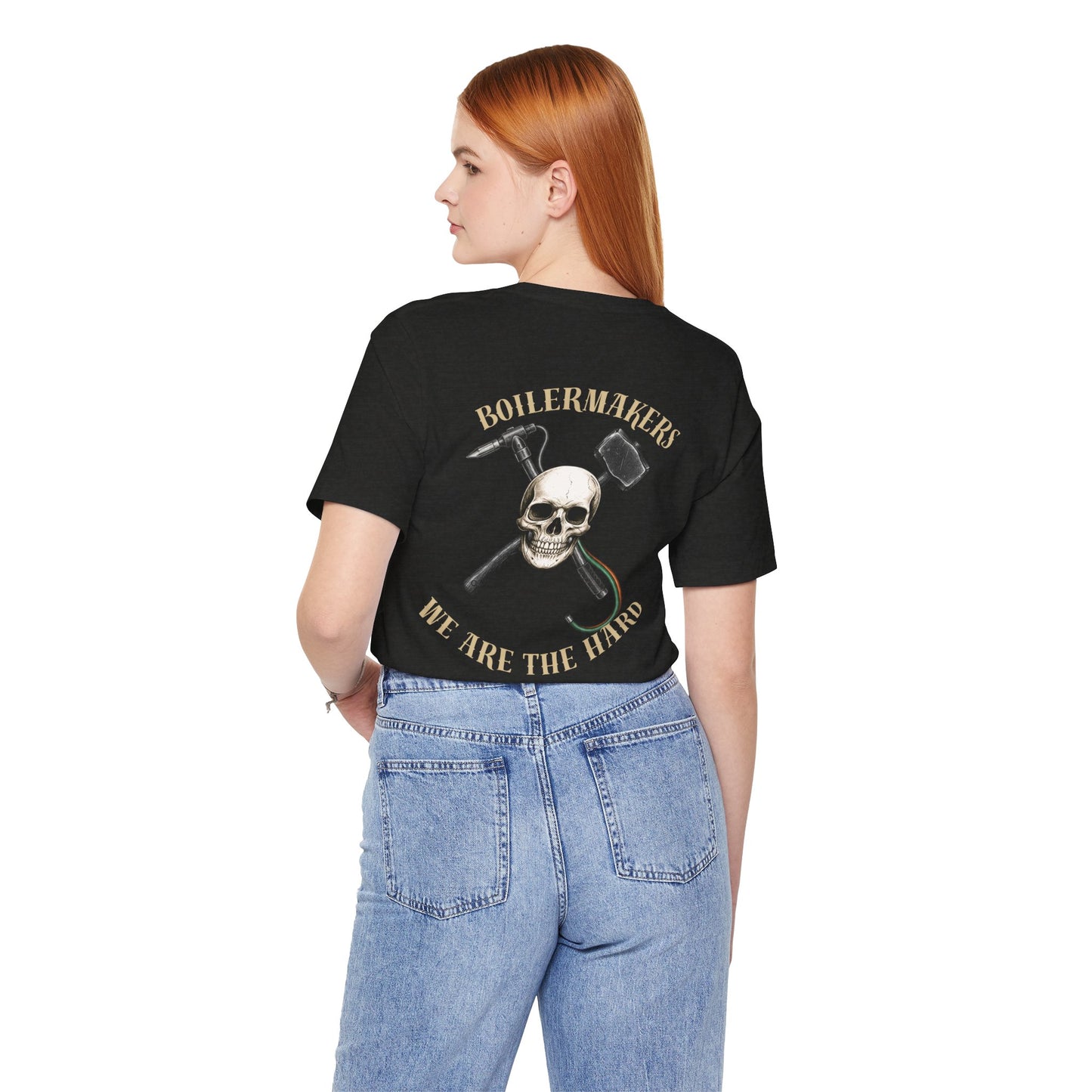 Boilermaker Skull Tee — built for the hands that make the world work. Soft, durable, and unapologetically bold. Pair it with the matching sweatpants for the full set.
