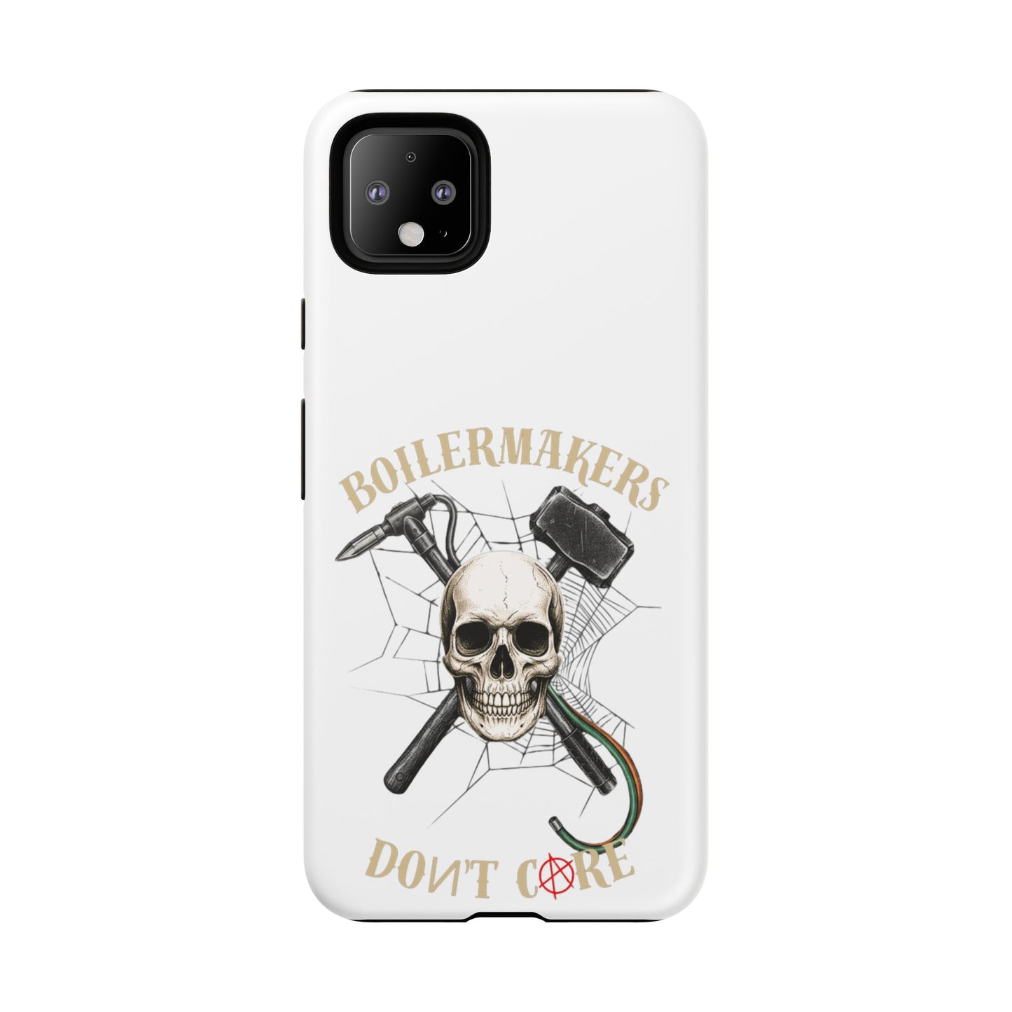 Boilermakers Don’t Care Skull Phone Case – Built Tough for the Hard Hands