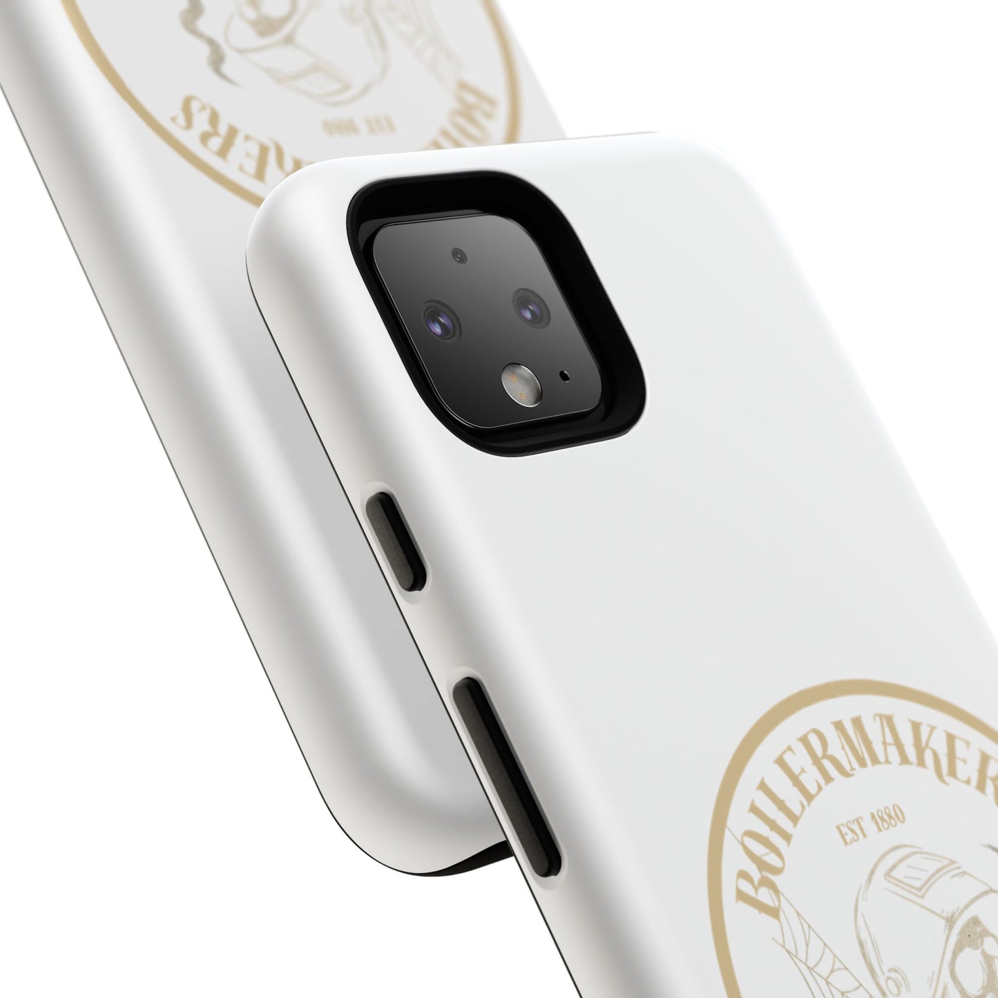 Tough Cases - Boilermakers Don't Care Phone Case, Tough Phone Cover, Skull Design Case, Unique Gift for Fans, Durable Smartphone Accessories