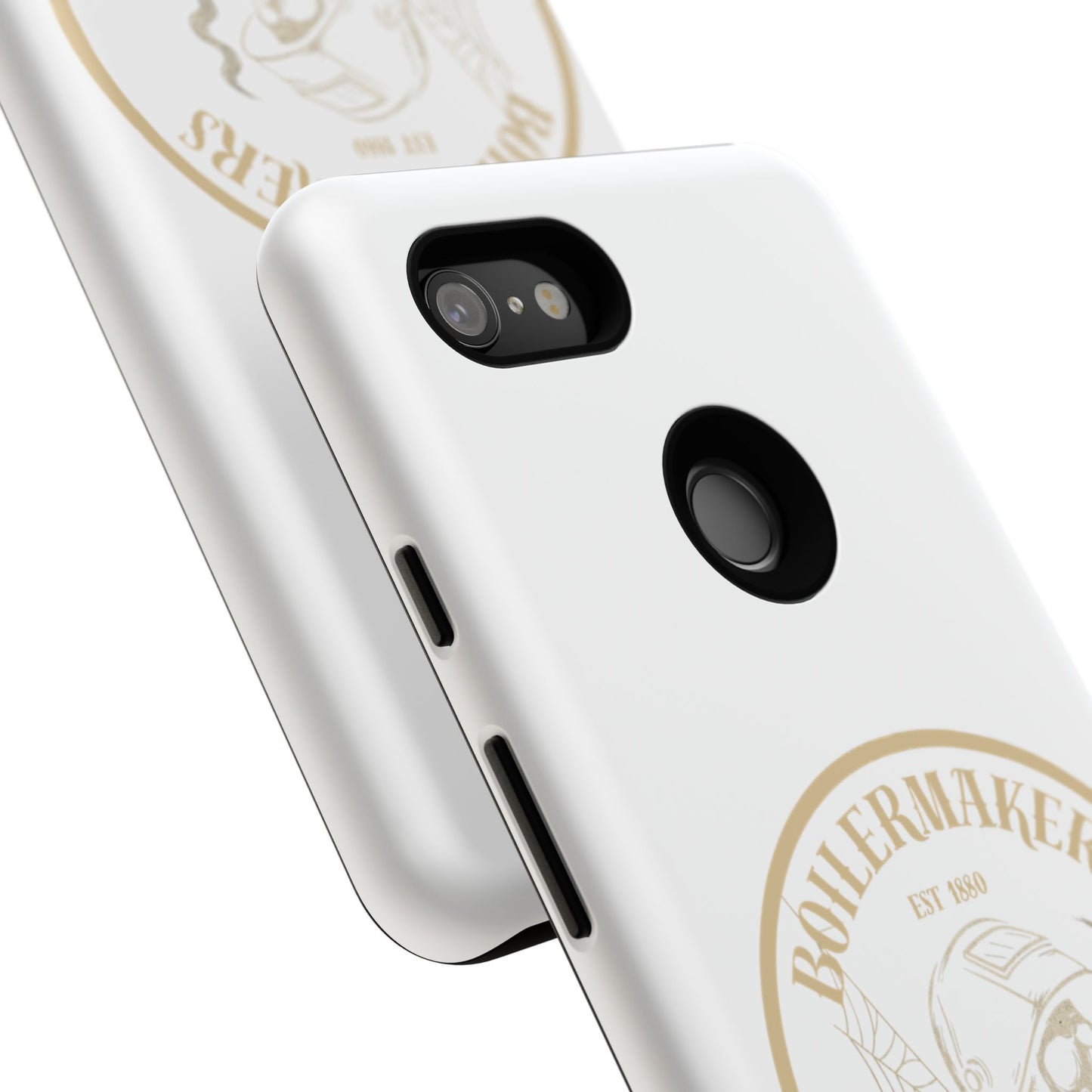 Tough Cases - Boilermakers Don't Care Phone Case, Tough Phone Cover, Skull Design Case, Unique Gift for Fans, Durable Smartphone Accessories