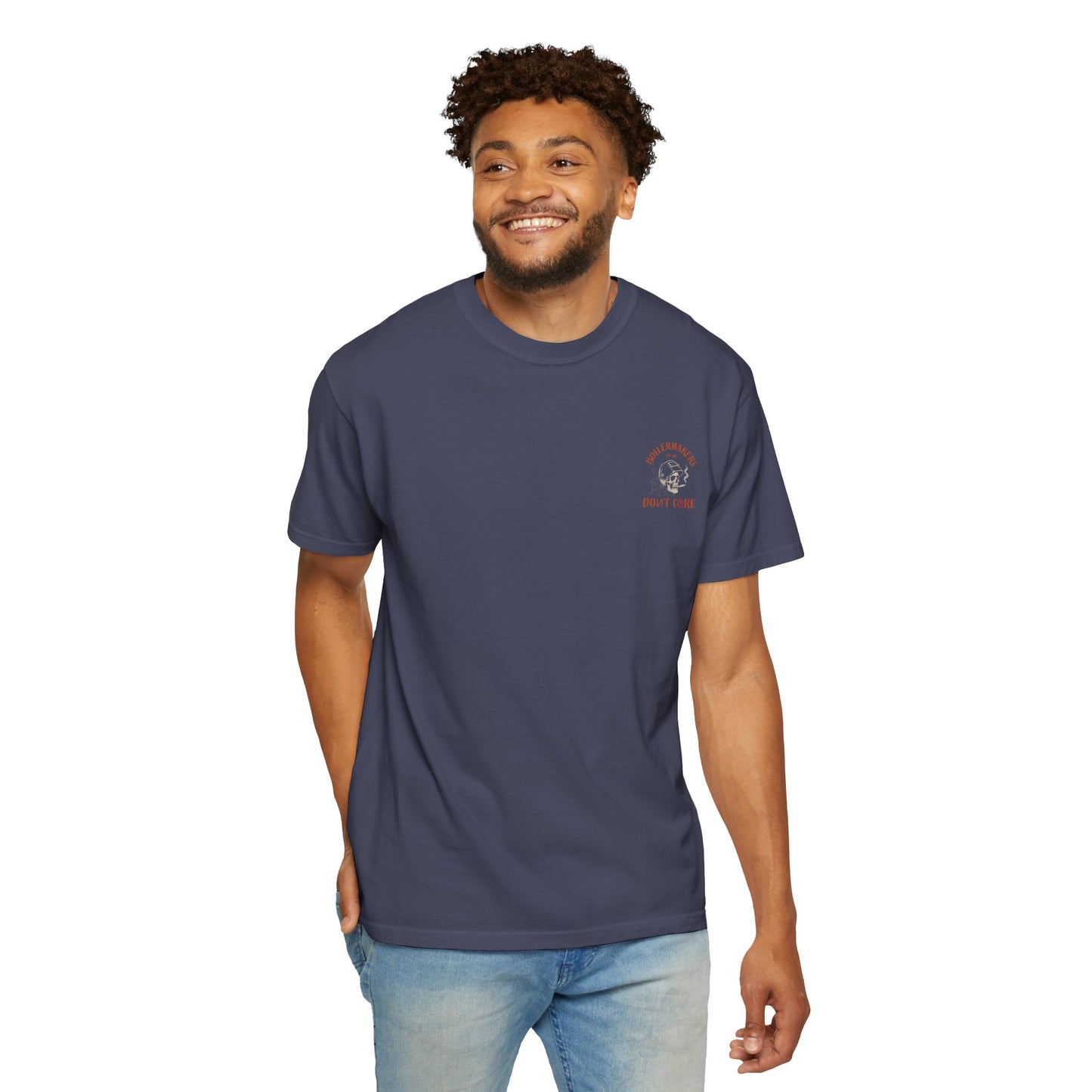 Boilermaker Skull Tee — built for those who burn, grind, and weld their way through life. Durable, comfortable, and made to match the sweatpants or hoodies in the same line.