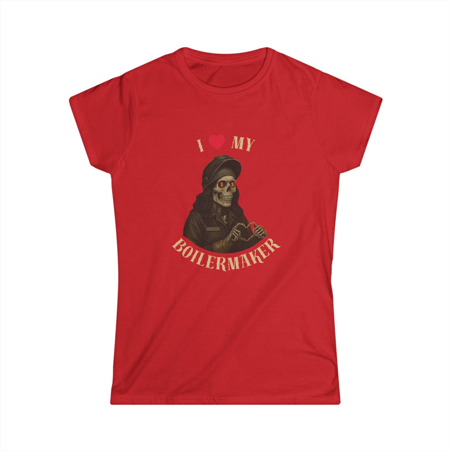 I Love My Boilermaker  Women's Softstyle, Casual Wear, Unique T-Shirt