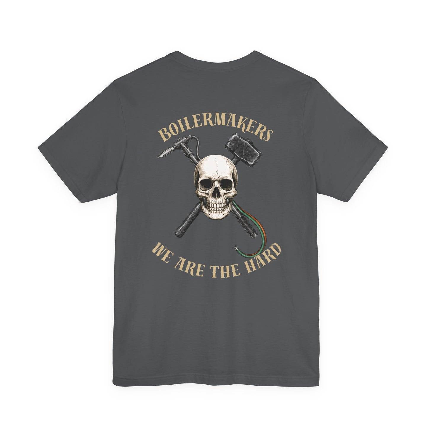 Boilermaker Skull Tee - Unisex Graphic T-Shirt, Work Shirt, Casual Apparel, Skull Design, Gift for Boilermakers