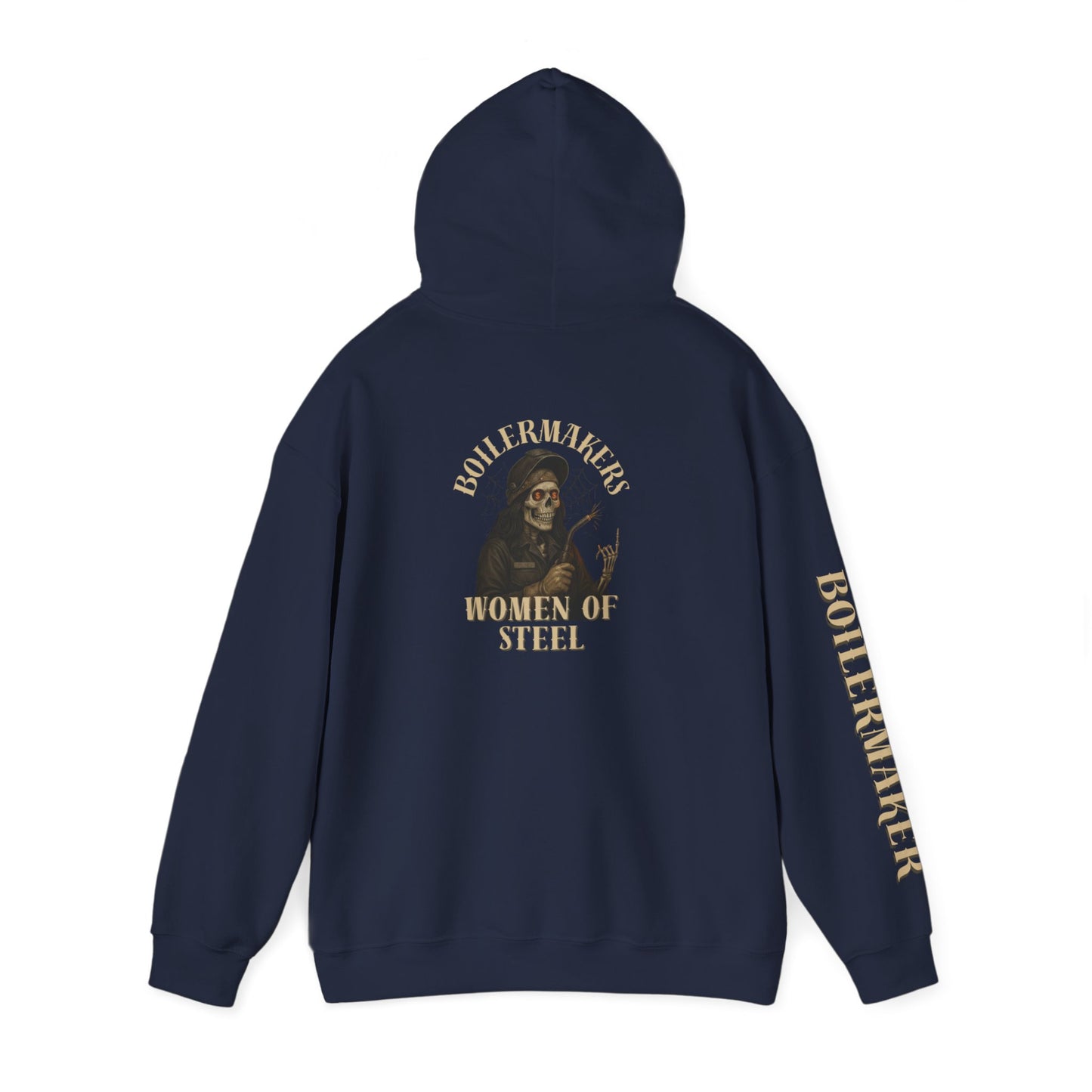 Boilermakers Don’t Care – Women of Steel Hoodie