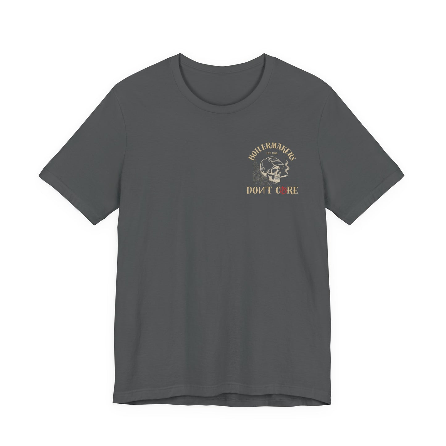 Boilermaker Skull Tee - Unisex Graphic T-Shirt, Work Shirt, Casual Apparel, Skull Design, Gift for Boilermakers