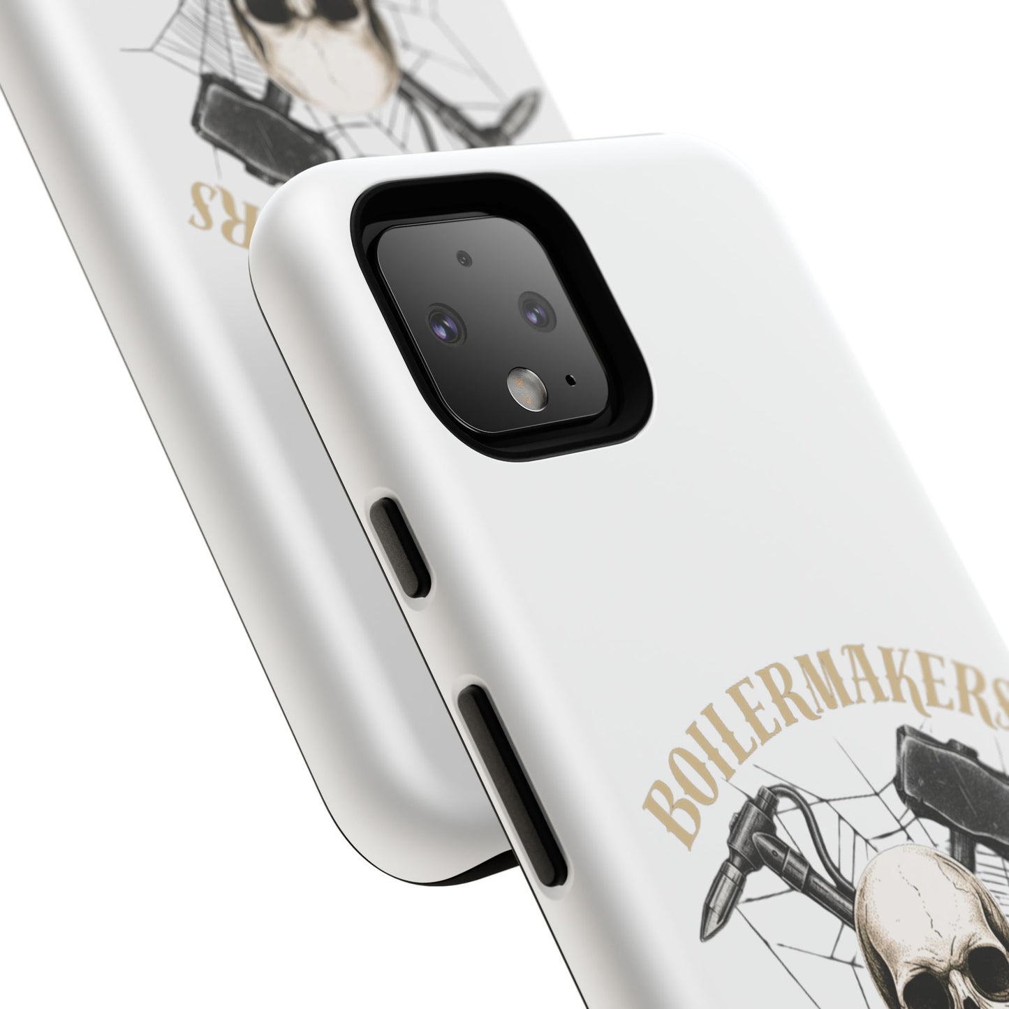 Boilermakers Don’t Care Skull Phone Case – Built Tough for the Hard Hands
