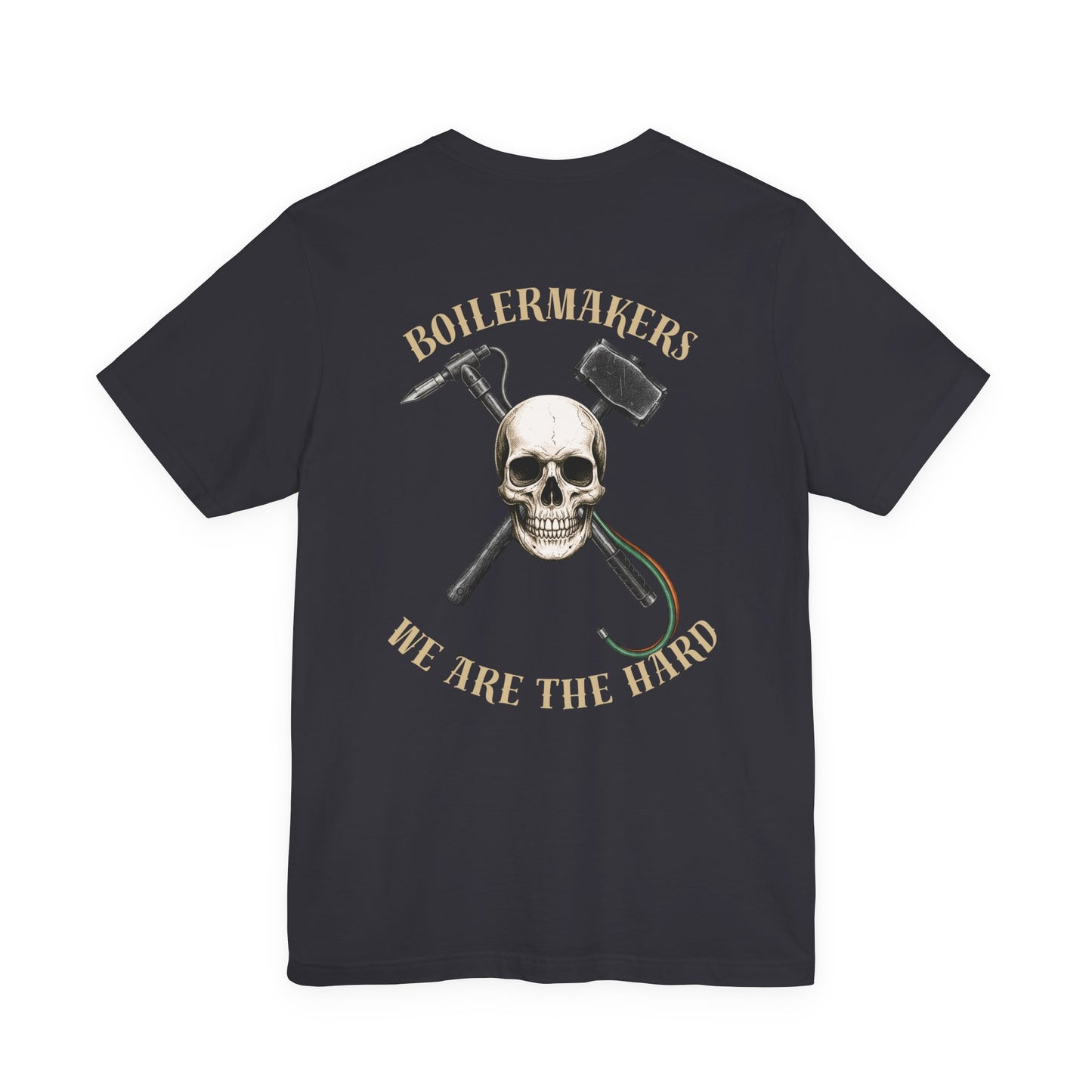 Boilermaker Skull Tee - Unisex Graphic T-Shirt, Work Shirt, Casual Apparel, Skull Design, Gift for Boilermakers