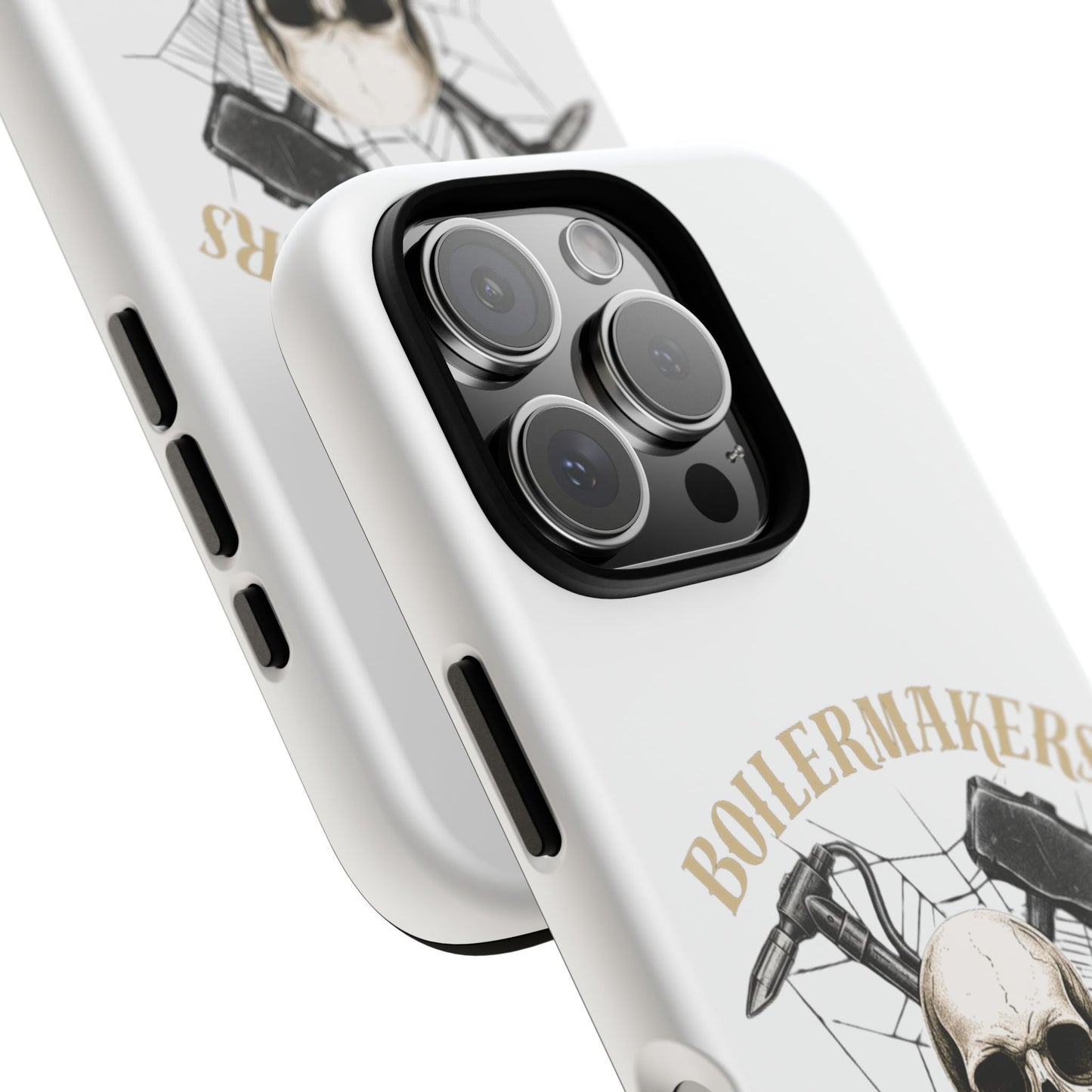 Boilermakers Don’t Care Skull Phone Case – Built Tough for the Hard Hands