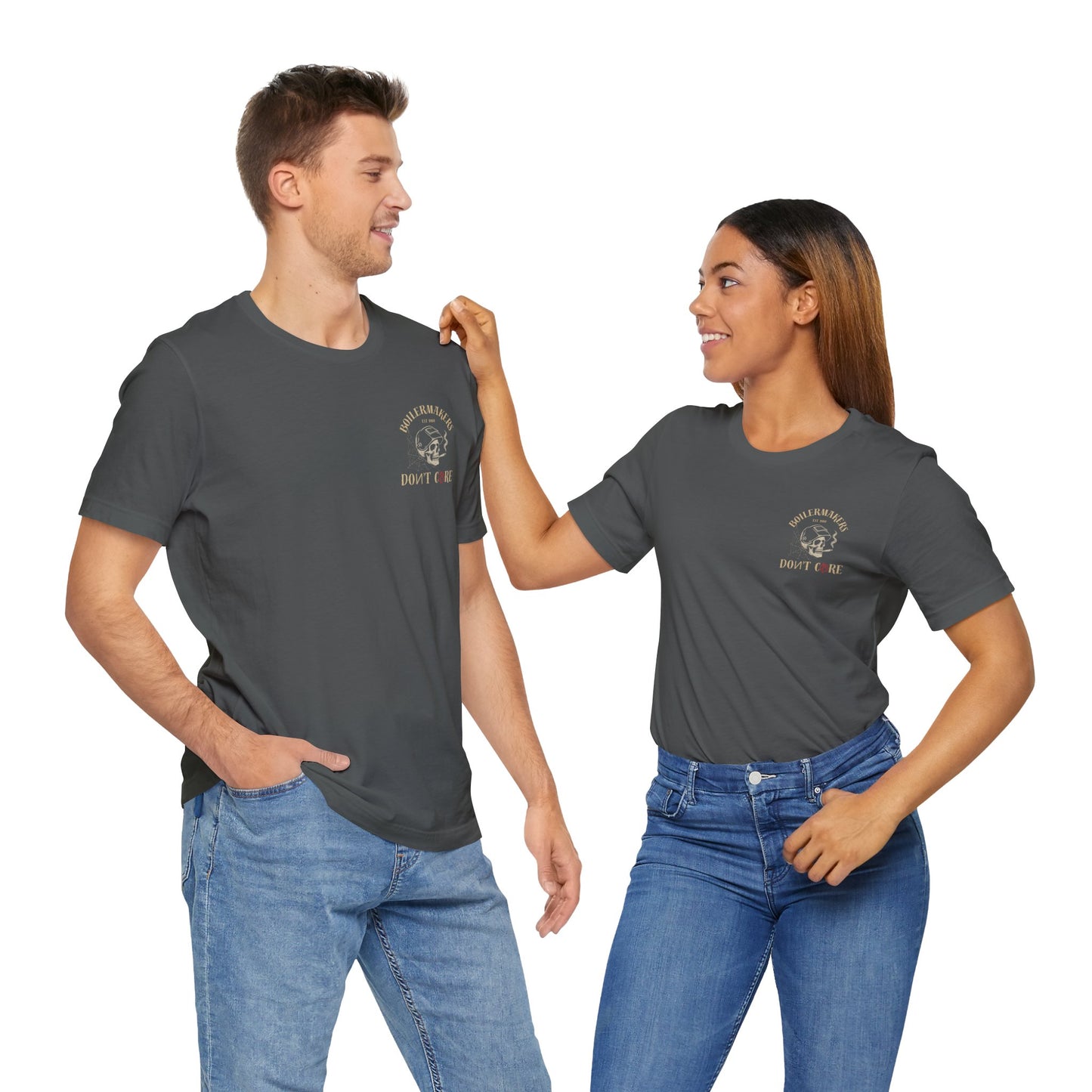 Boilermaker Skull Tee - Unisex Graphic T-Shirt, Work Shirt, Casual Apparel, Skull Design, Gift for Boilermakers