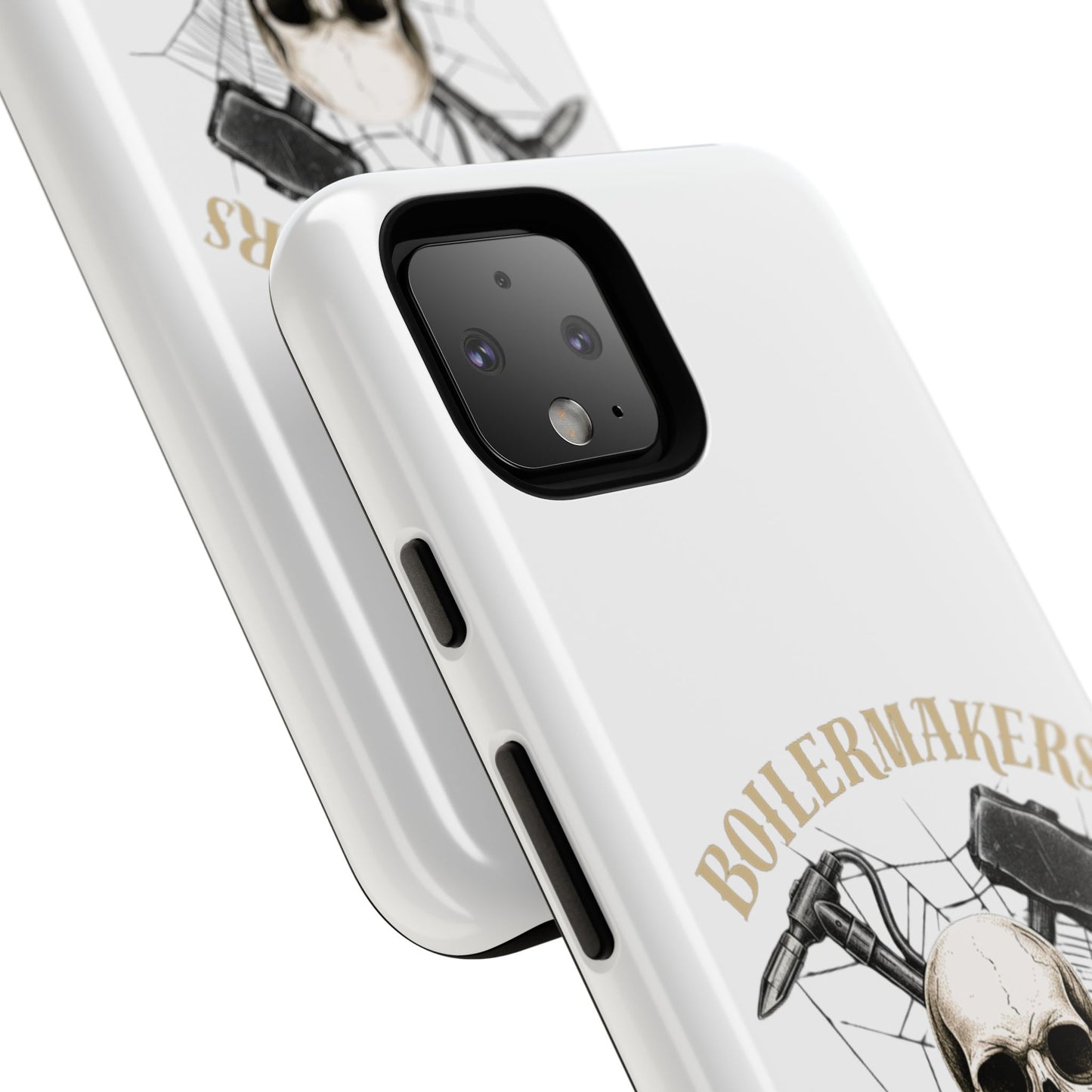 Boilermakers Don’t Care Skull Phone Case – Built Tough for the Hard Hands