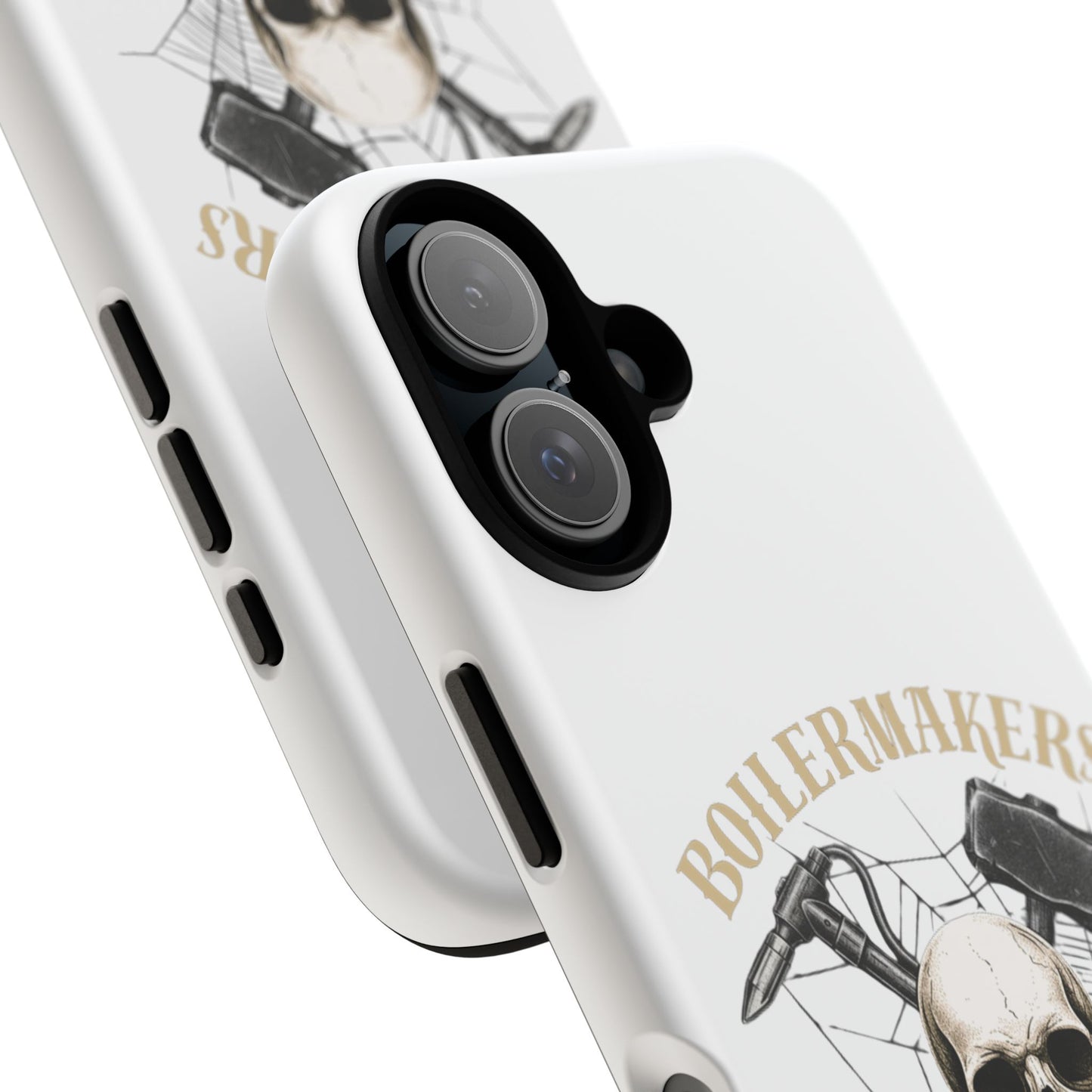 Boilermakers Don’t Care Skull Phone Case – Built Tough for the Hard Hands
