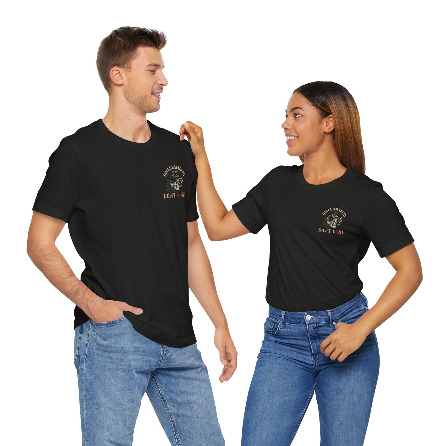 Boilermaker Skull Tee - Unisex Graphic T-Shirt, Work Shirt, Casual Apparel, Skull Design, Gift for Boilermakers
