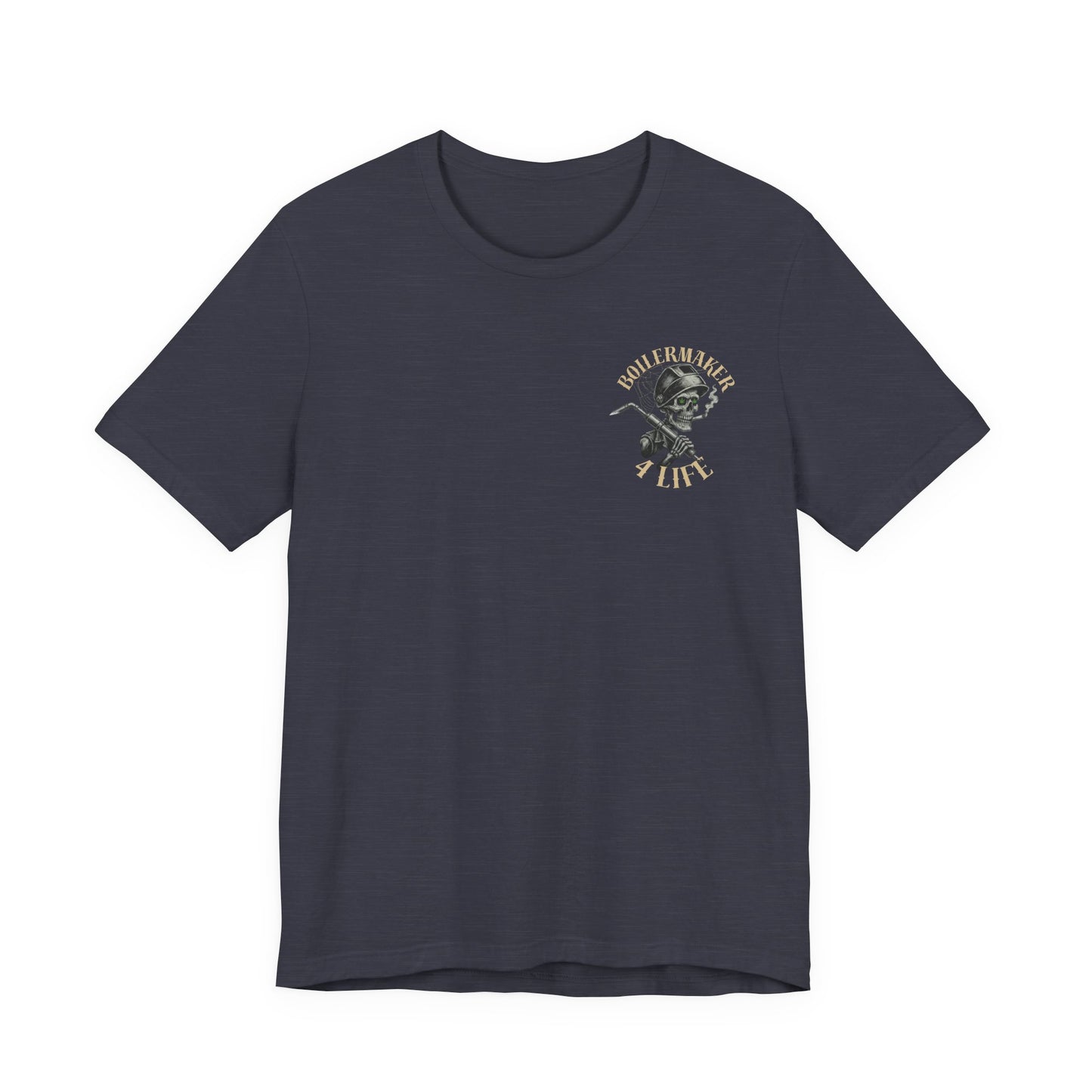 Boilermaker Skull Tee — built for the hands that make the world work. Soft, durable, and unapologetically bold. Pair it with the matching sweatpants for the full set.