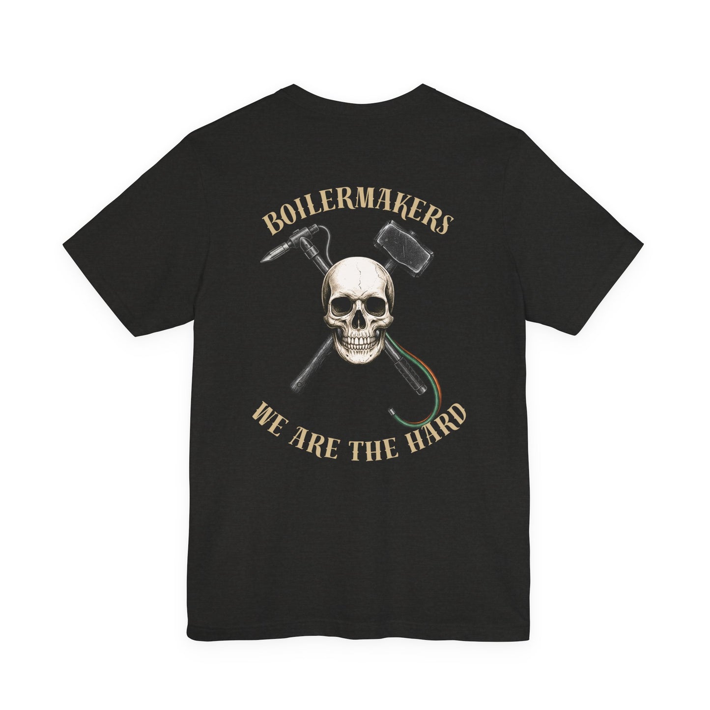 Boilermaker Skull Tee - Unisex Graphic T-Shirt, Work Shirt, Casual Apparel, Skull Design, Gift for Boilermakers