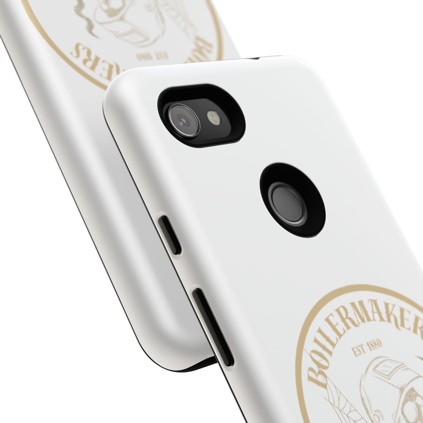 Tough Cases - Boilermakers Don't Care Phone Case, Tough Phone Cover, Skull Design Case, Unique Gift for Fans, Durable Smartphone Accessories
