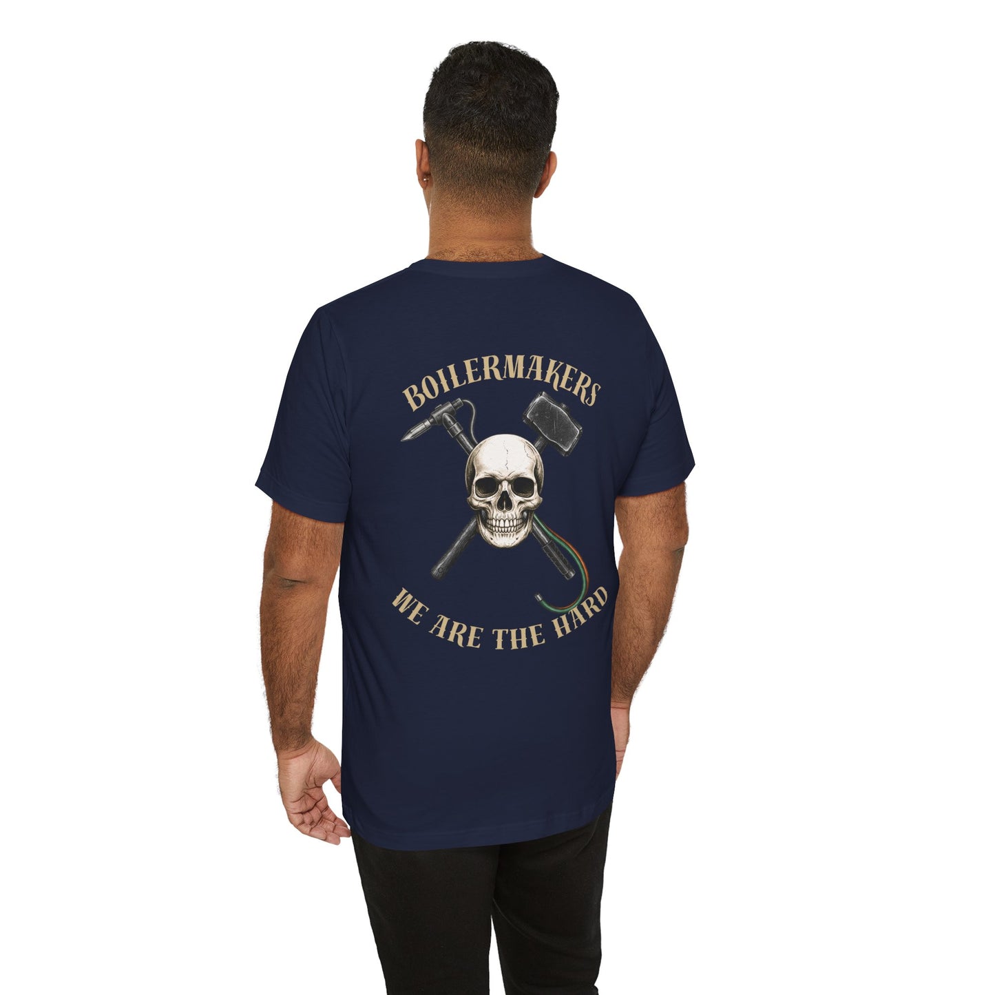 Boilermaker Skull Tee - Unisex Graphic T-Shirt, Work Shirt, Casual Apparel, Skull Design, Gift for Boilermakers