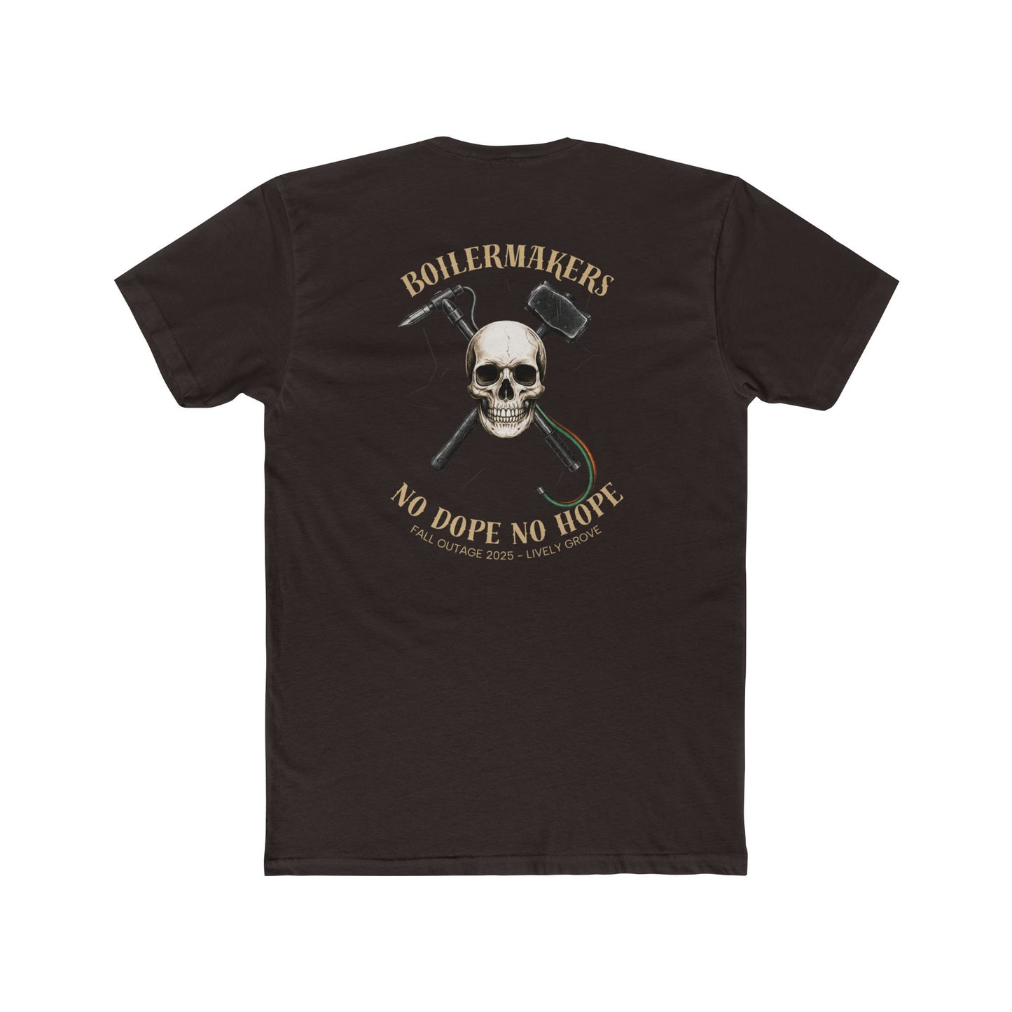 Boilermakers No Dope No Hope Tee – Lively Grove Fall Outage 2025