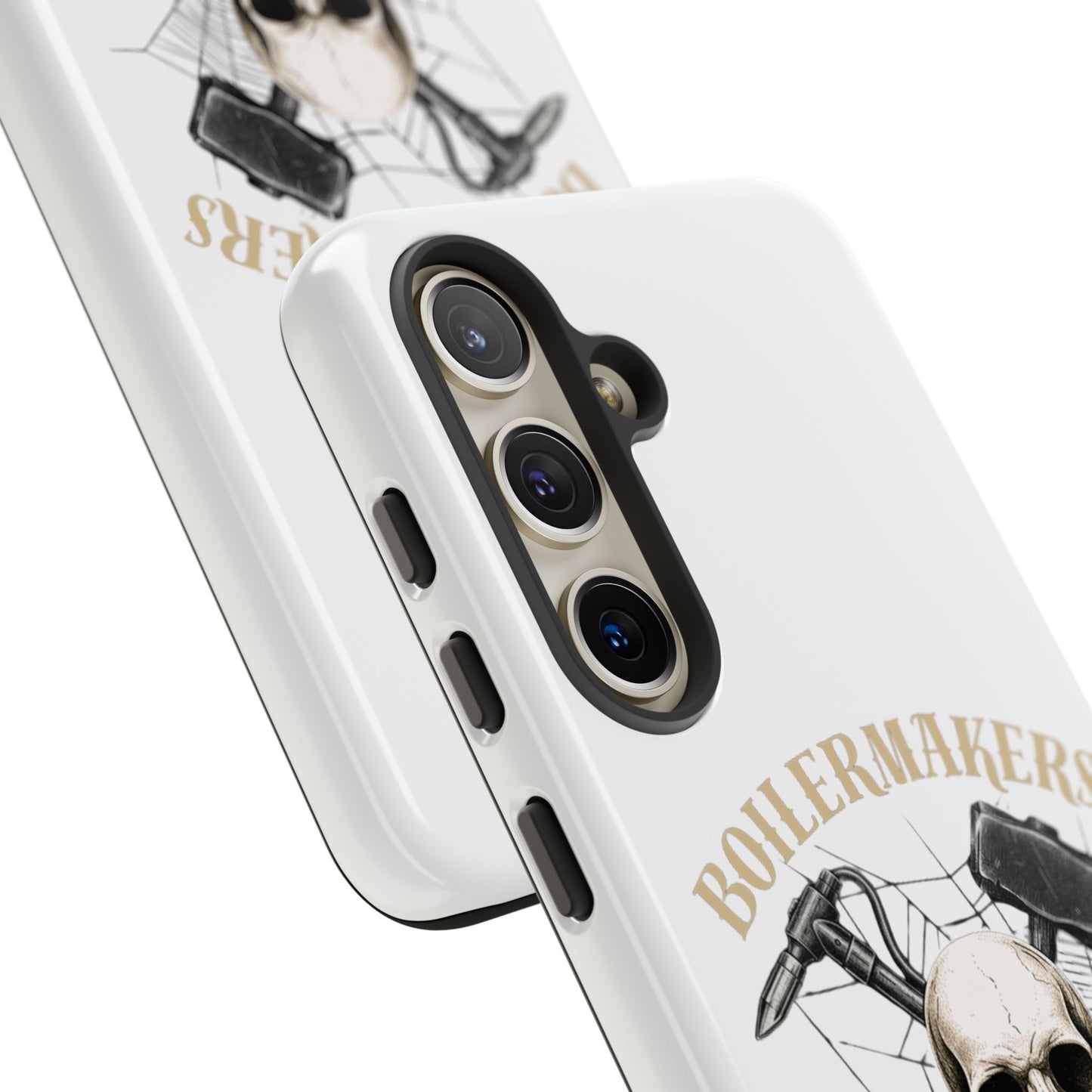 Boilermakers Don’t Care Skull Phone Case – Built Tough for the Hard Hands