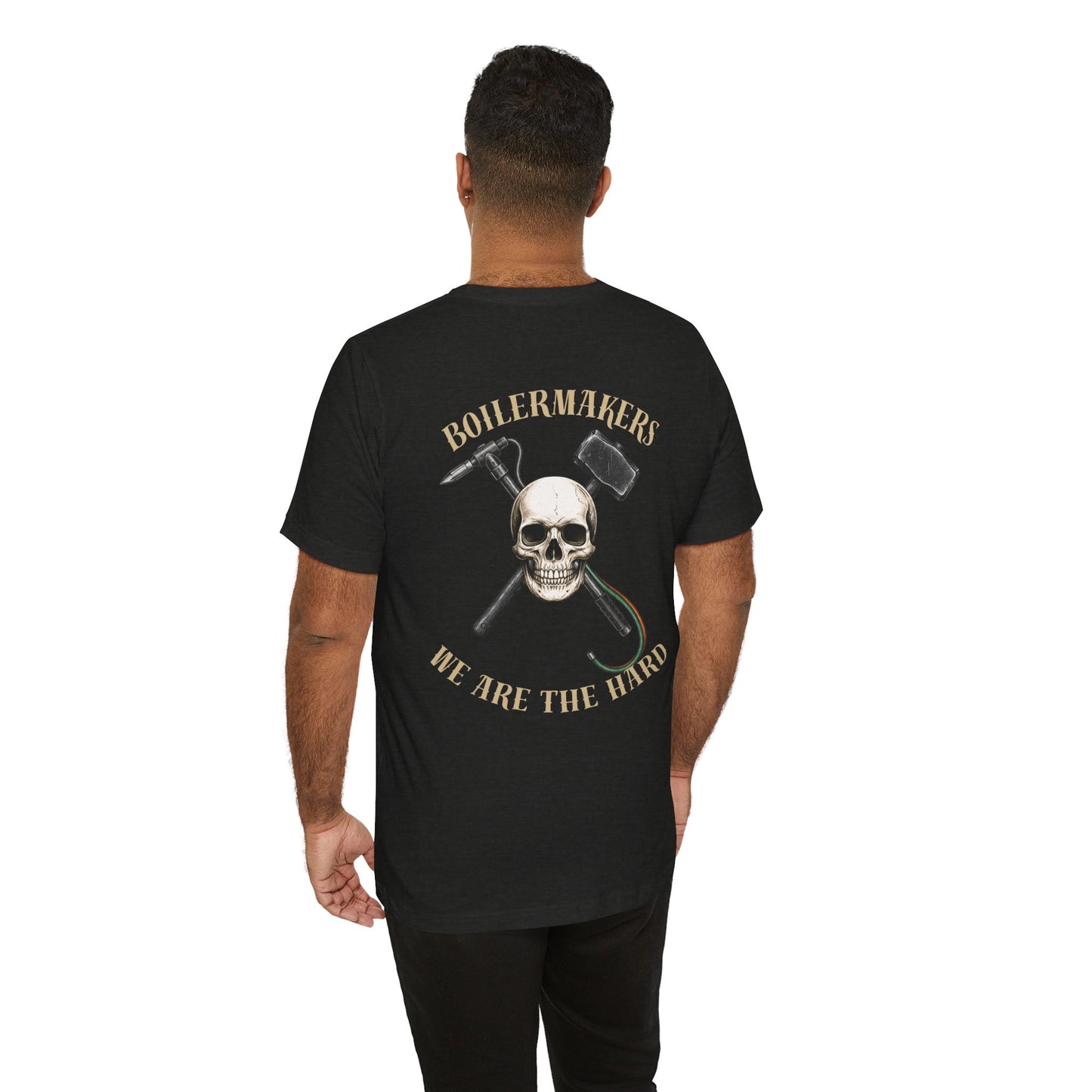 Boilermaker Skull Tee - Unisex Graphic T-Shirt, Work Shirt, Casual Apparel, Skull Design, Gift for Boilermakers