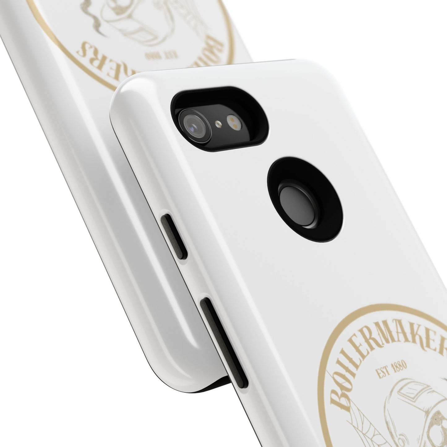Tough Cases - Boilermakers Don't Care Phone Case, Tough Phone Cover, Skull Design Case, Unique Gift for Fans, Durable Smartphone Accessories