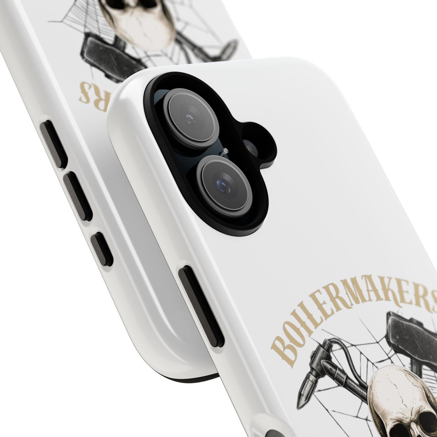 Boilermakers Don’t Care Skull Phone Case – Built Tough for the Hard Hands
