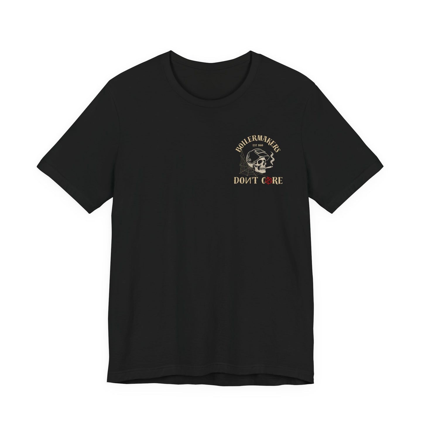 Boilermaker Skull Tee - Unisex Graphic T-Shirt, Work Shirt, Casual Apparel, Skull Design, Gift for Boilermakers